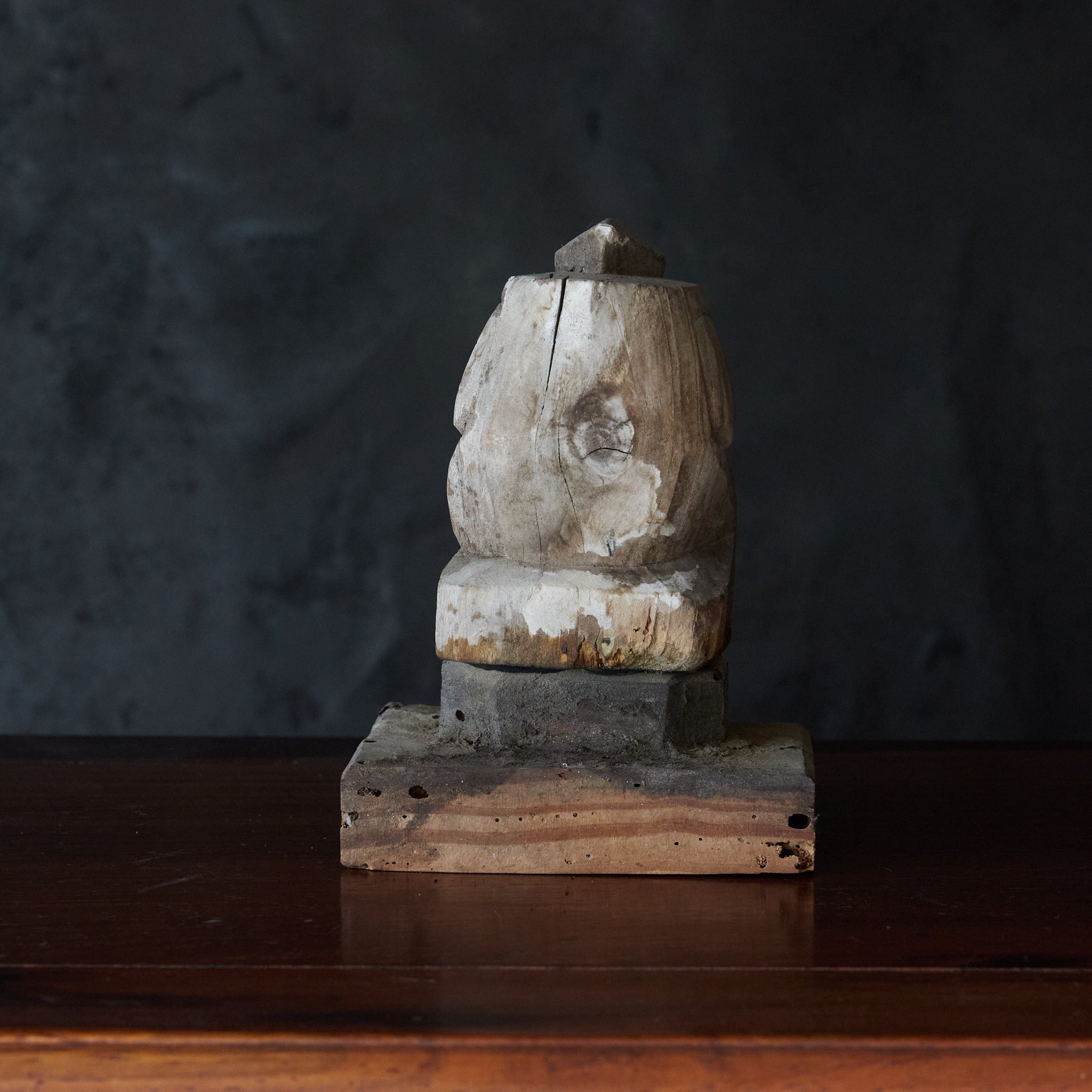 ESTATUA DE DAIKOKUTEN DE MADERA, Período Edo(1603–1867 d. C.)
