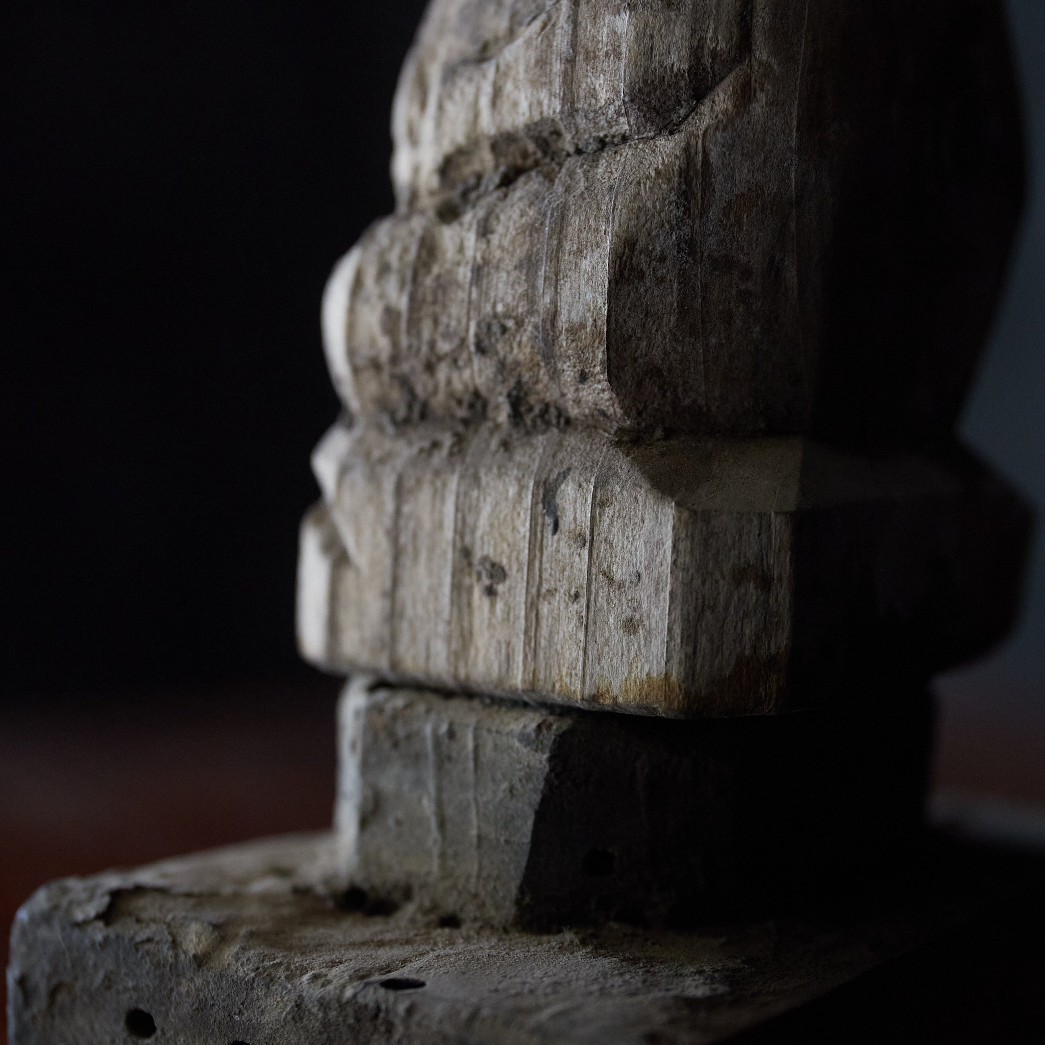ESTATUA DE DAIKOKUTEN DE MADERA, Período Edo(1603–1867 d. C.)