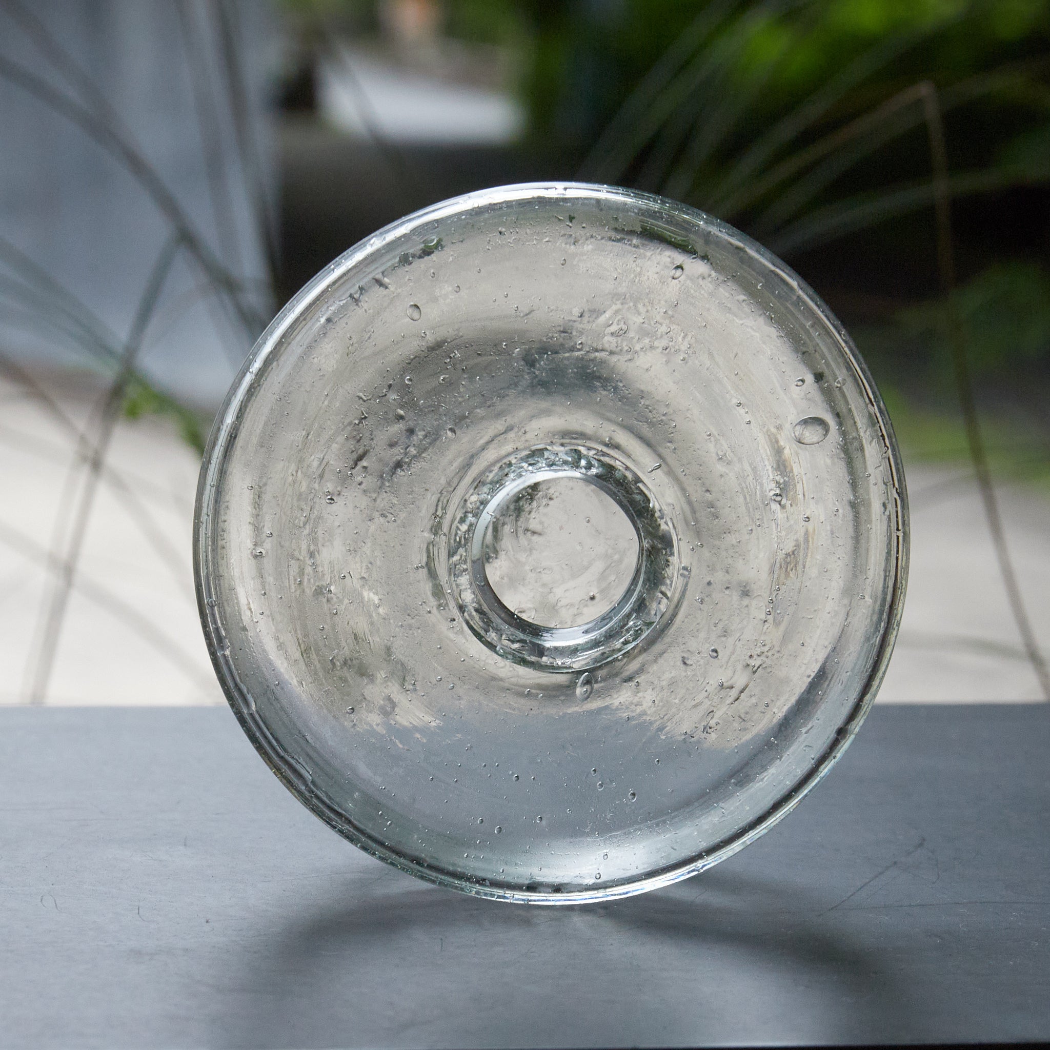 KLEINE GEWELLTGLÄSERNE FLASCHE, Taisho-Zeit(1912–1926 n. Chr.)