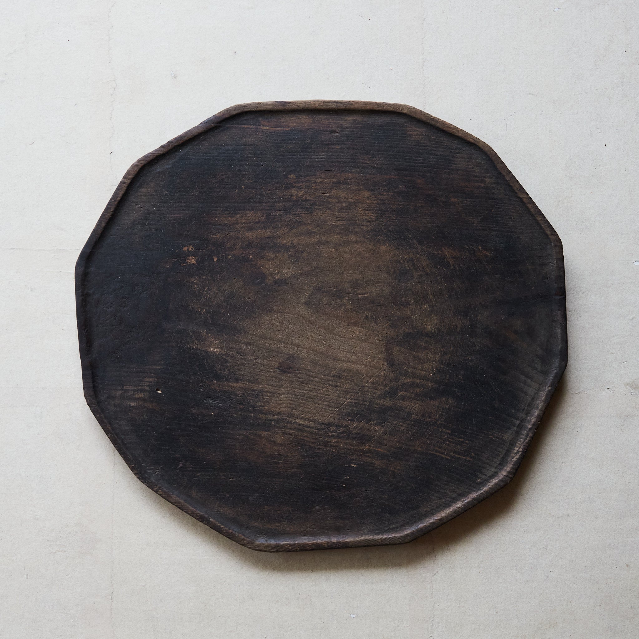李朝 輪花小盤(ソバン)の天板 みたて茶盆(1392–1897 CE)