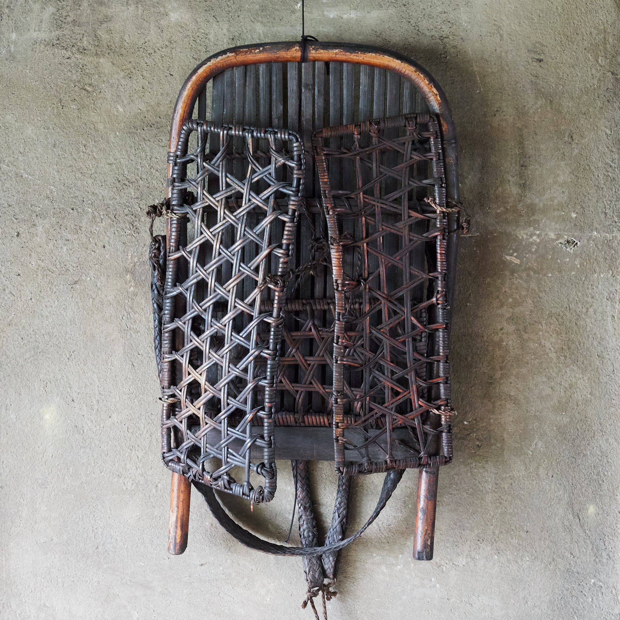 清代 竹編背負子(1616–1911 CE)