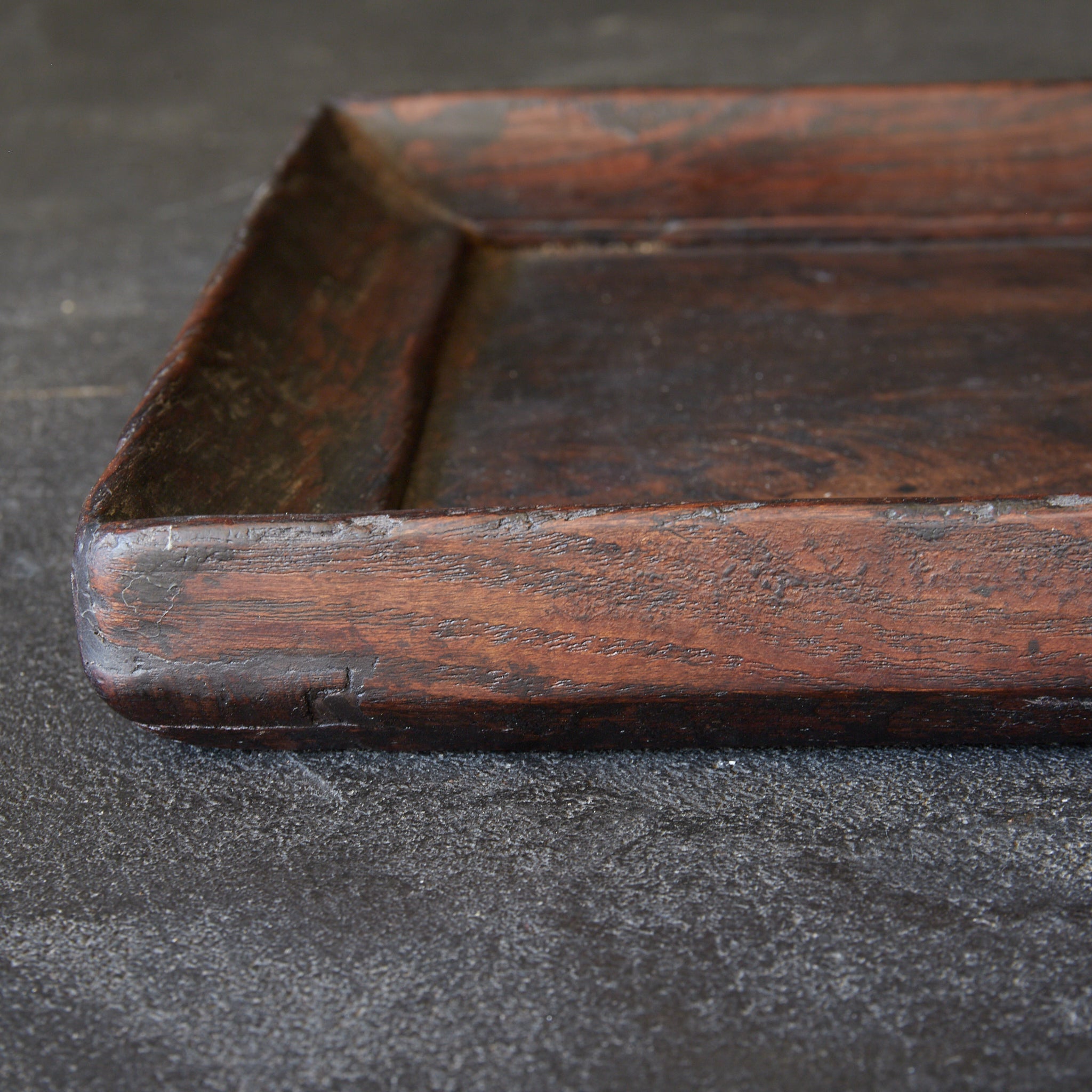 BANDEJA CUADRADA PARA SENCHA DE MADERA, a5, Dinastía Joseon(1392–1897 d. C.)