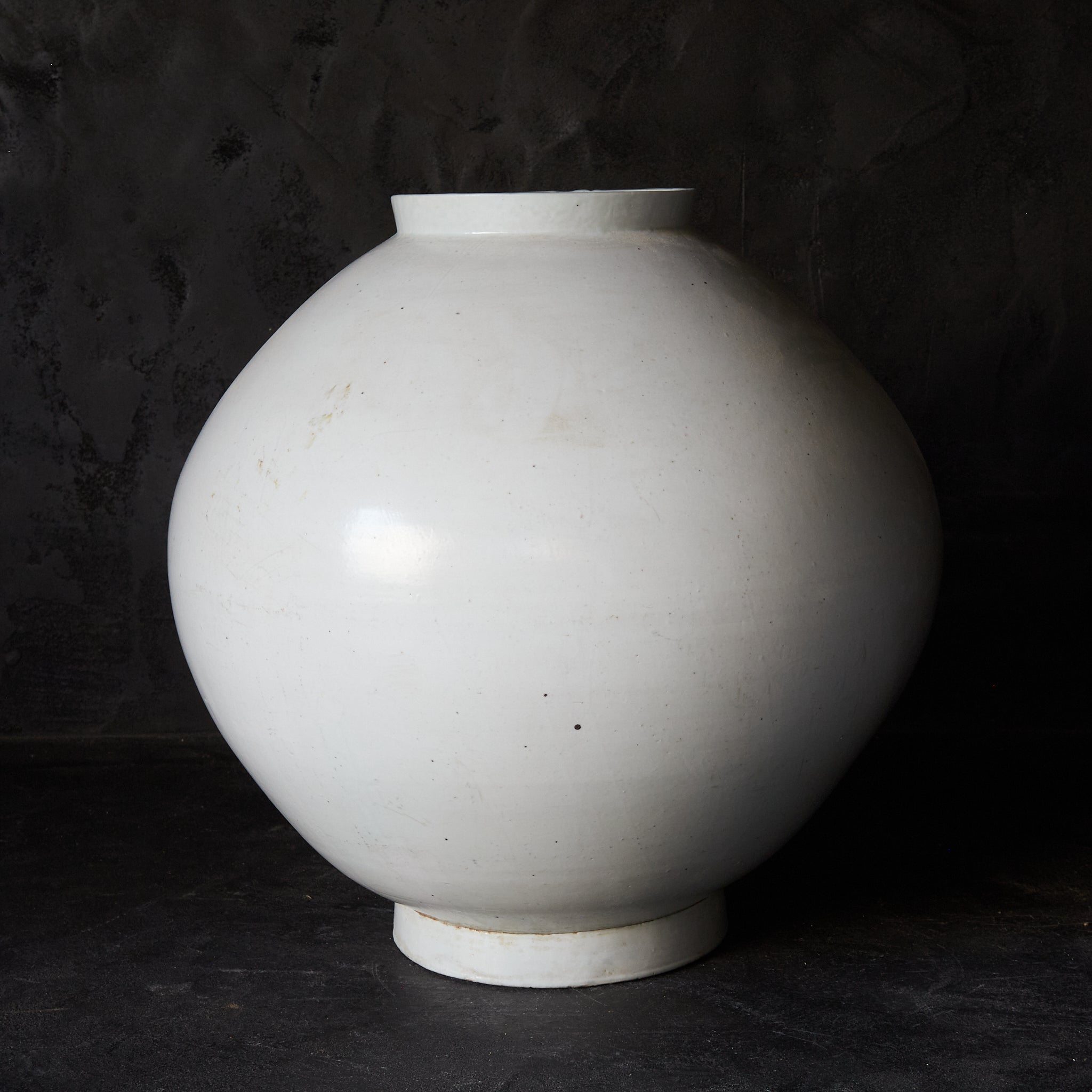 MOON JAR, Weißporzellan, Joseon-Dynastie(1392–1897 n. Chr.)