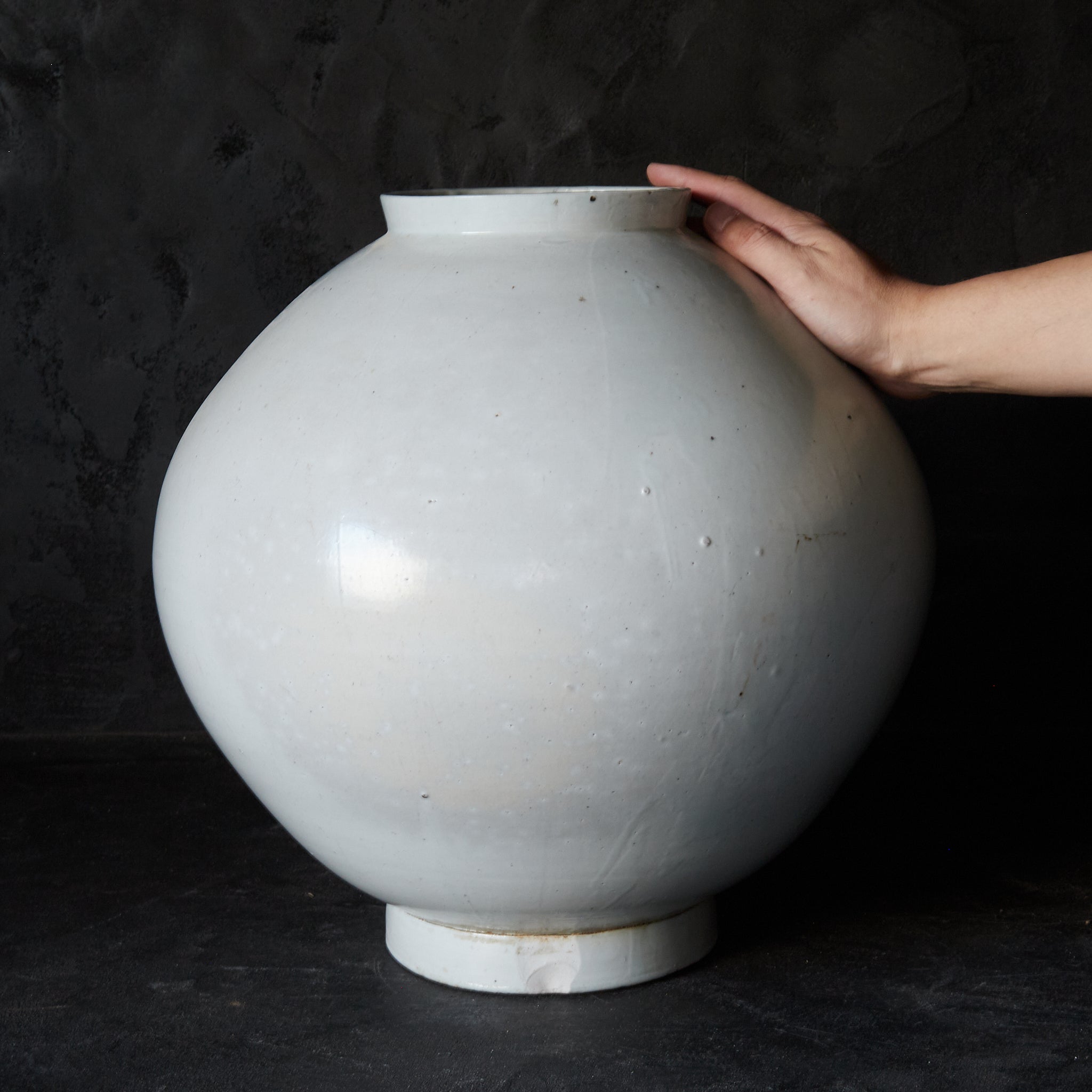 MOON JAR, Weißporzellan, Joseon-Dynastie(1392–1897 n. Chr.)