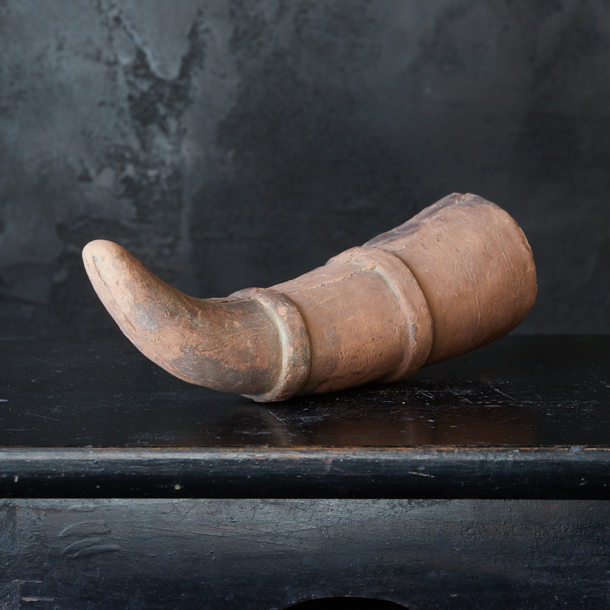 EARTHENWARE / DRINKING HORN, Three Kingdoms Period(18BCE–660CE)