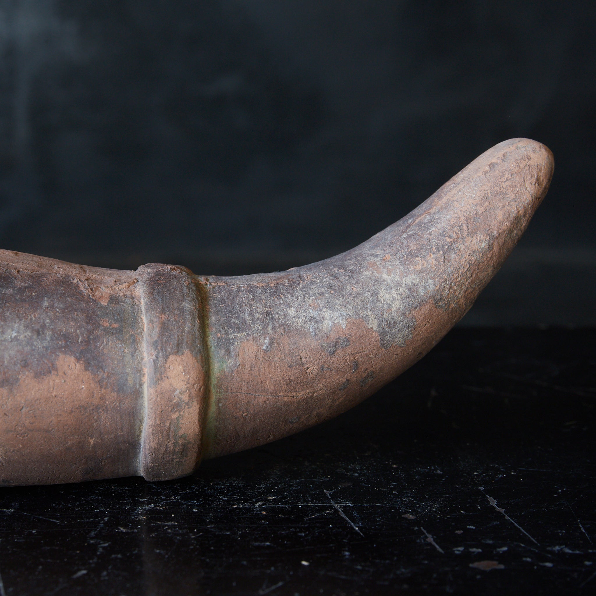 EARTHENWARE / DRINKING HORN, Three Kingdoms Period(18BCE–660CE)