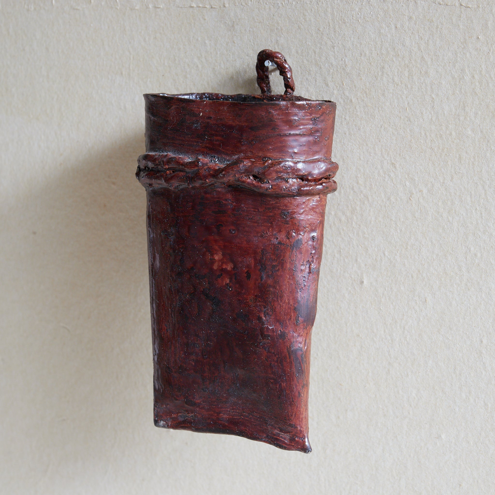 FLORERO COLGANTE, Wajima-nuri, Período Edo(1603–1867 d. C.)