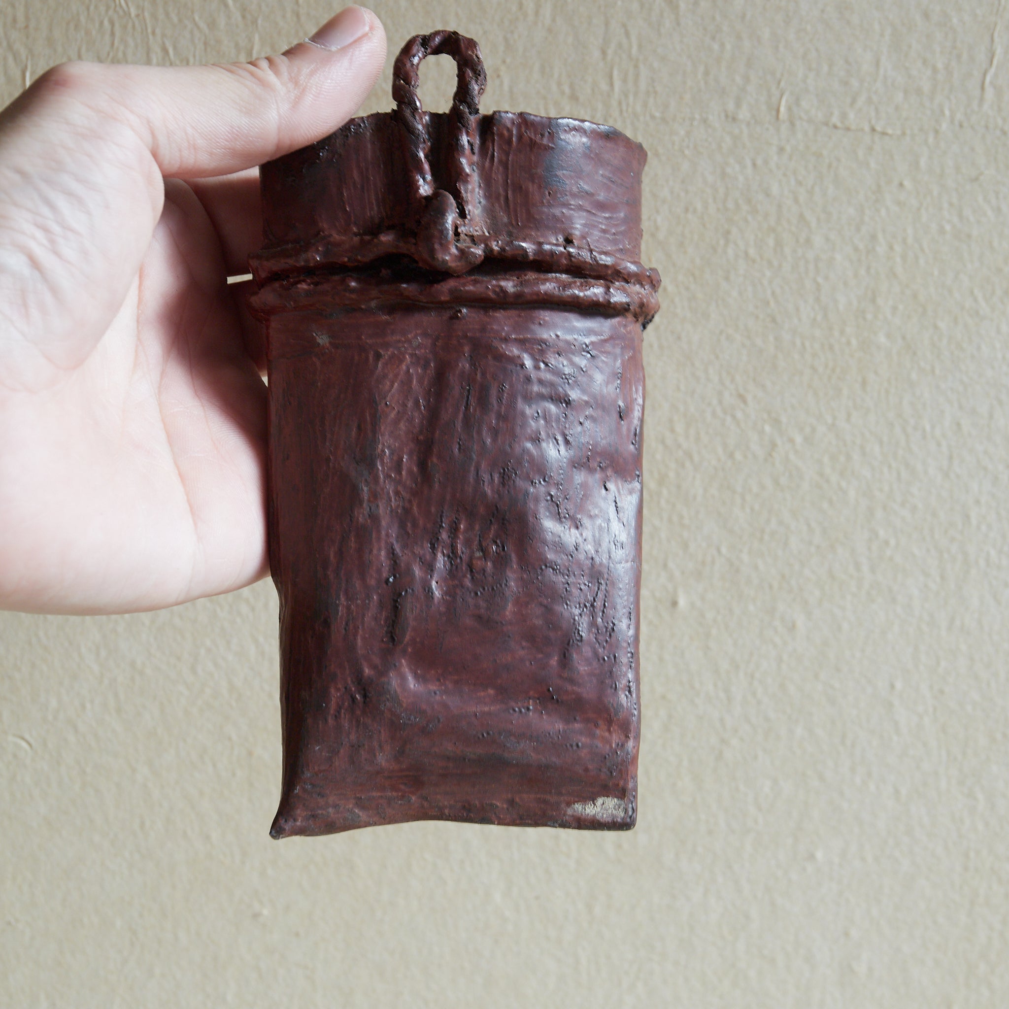 FLORERO COLGANTE, Wajima-nuri, Período Edo(1603–1867 d. C.)