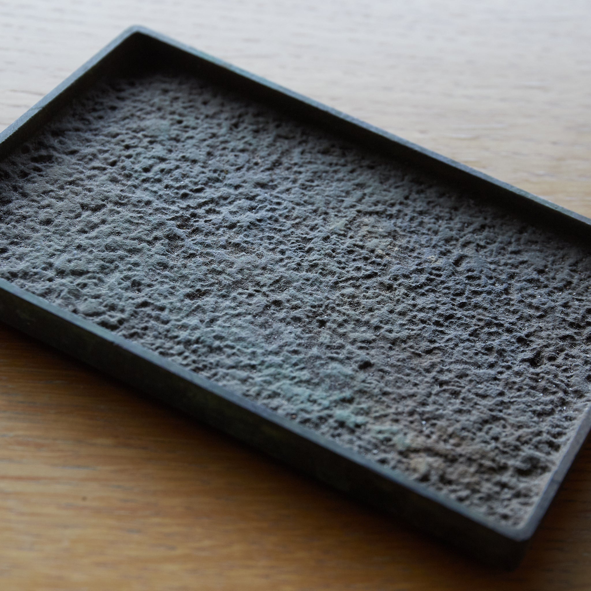 ANCIEN SUIBAN EN CUIVRE, Hōkō zō, paysage sur plateau(bonkei), Moderne(XIXe–XXe siècle)