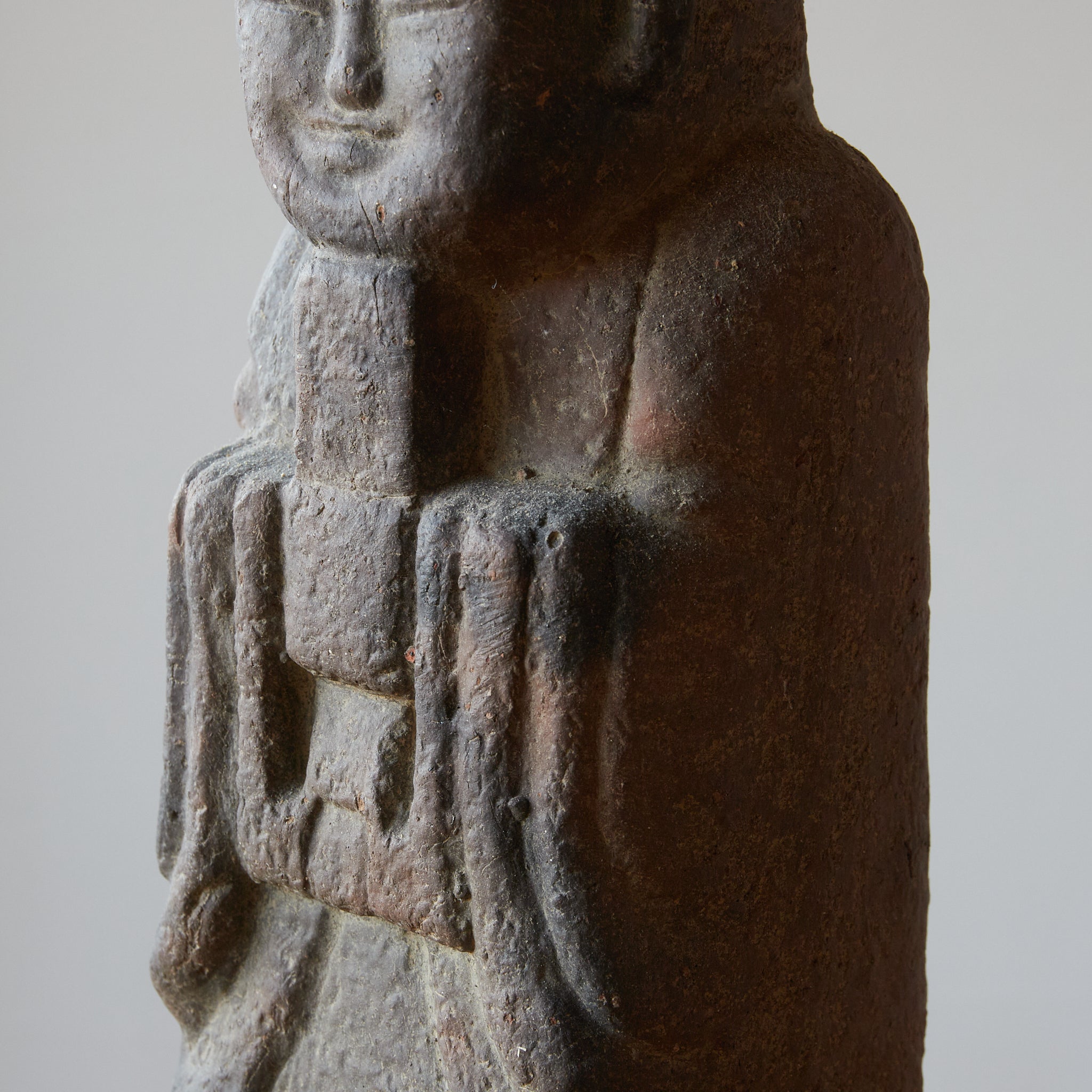 STATUE OF A LITERATUS, Sue-type Earthenware
