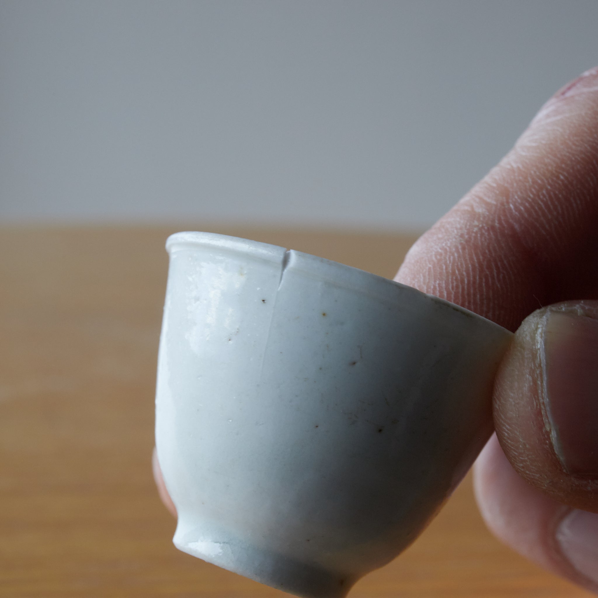 TEETASSE, Weißporzellan, 6er-set, Ming-Dynastie(1368–1644 n. Chr.)