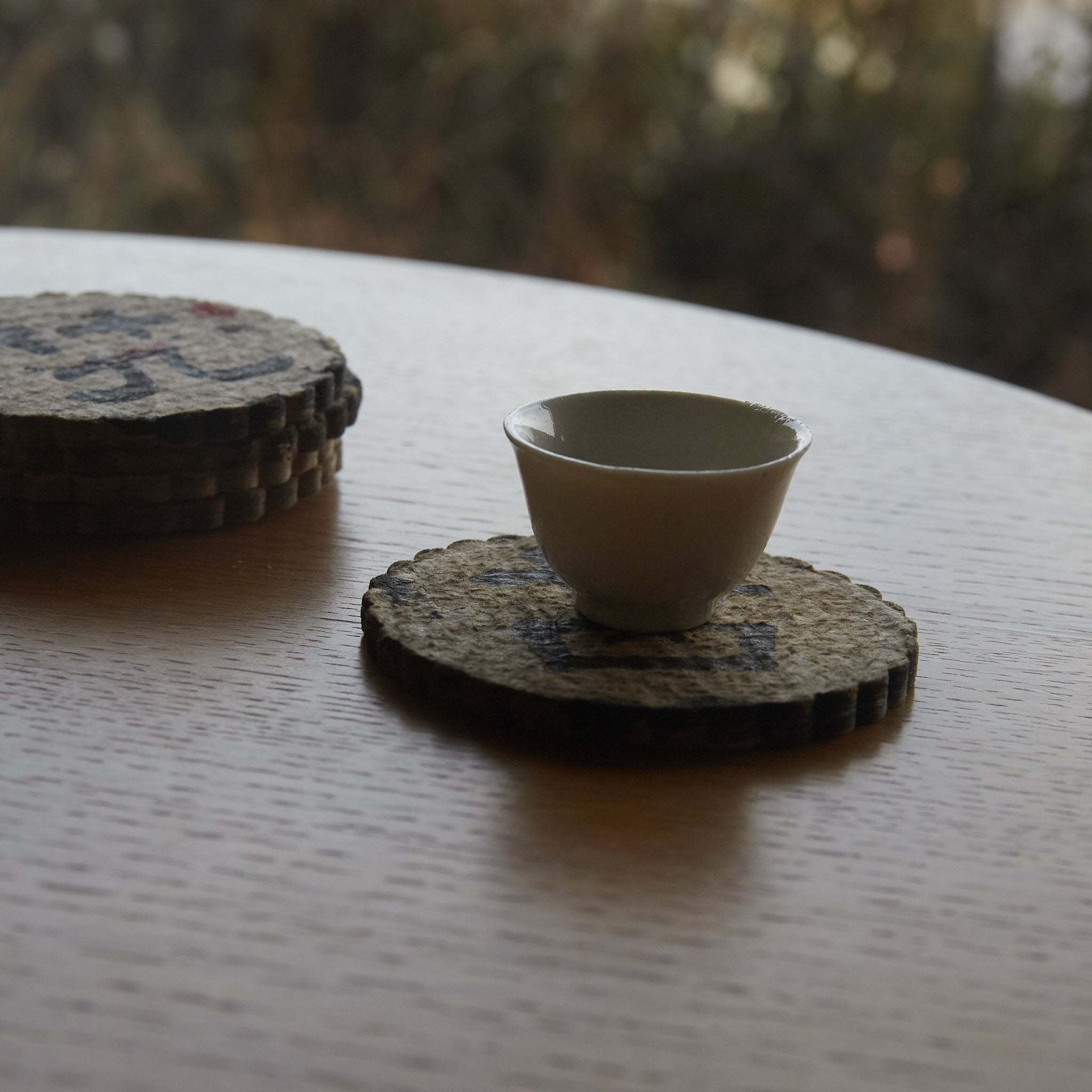 OLD PAPER TEA SAUCER, Set of 5, Early Modern Period(16th–19th centuries)