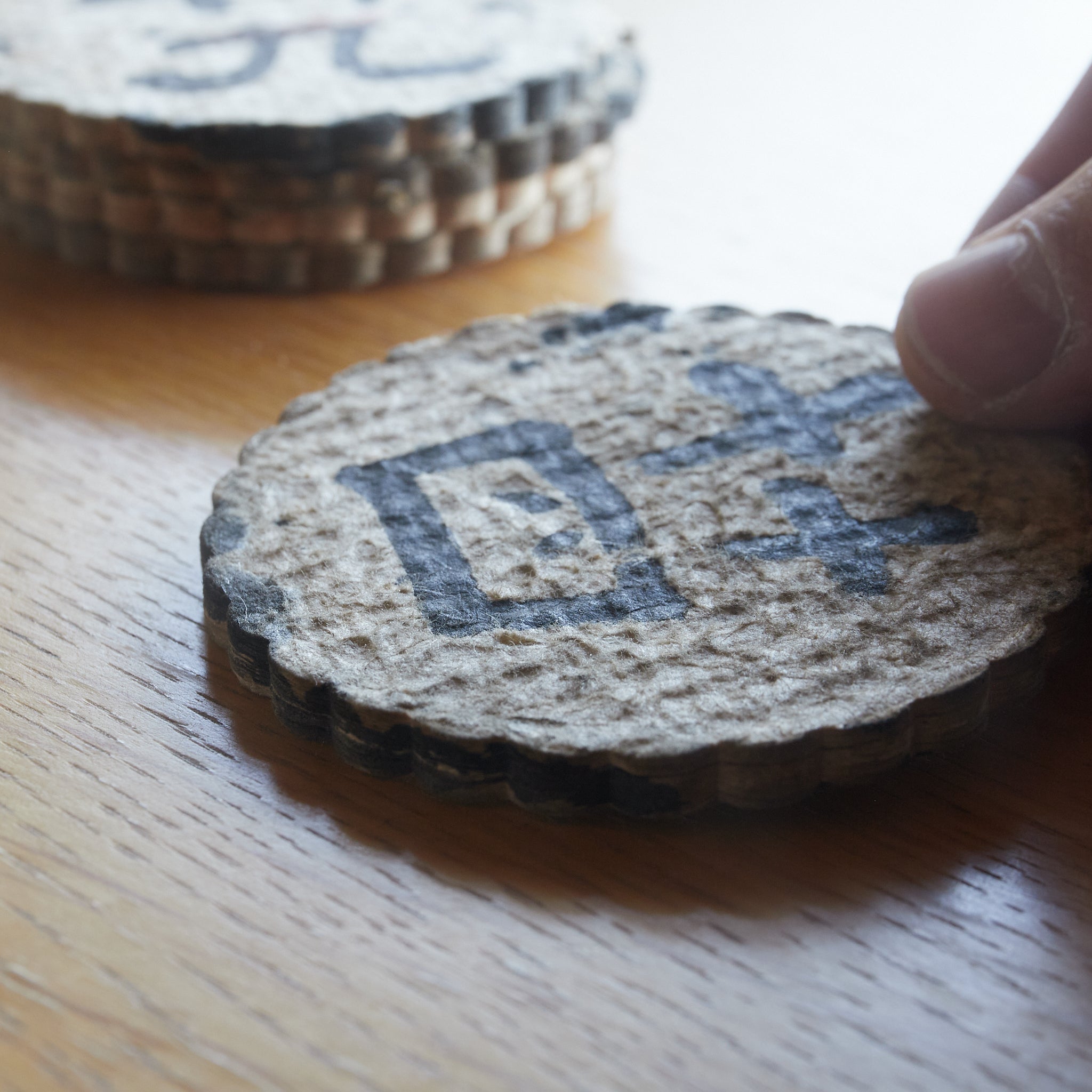 PLATILLO DE PAPEL VIEJO, Juego de 5, Edad Moderna Temprana(Siglos XVI–XIX)