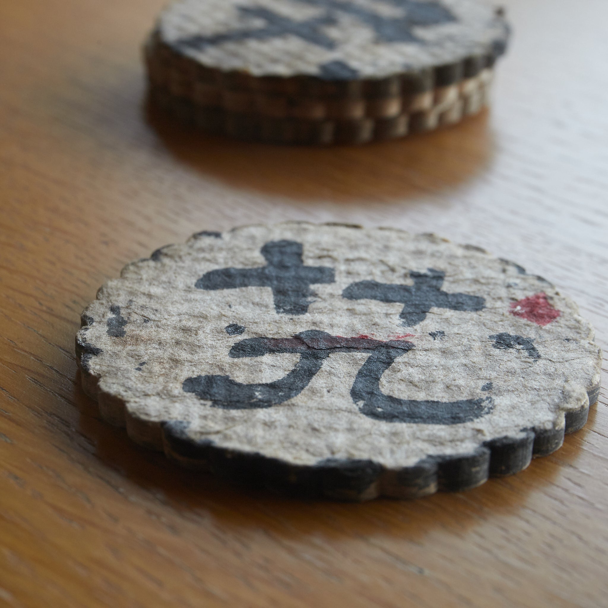 PLATILLO DE PAPEL VIEJO, Juego de 5, Edad Moderna Temprana(Siglos XVI–XIX)