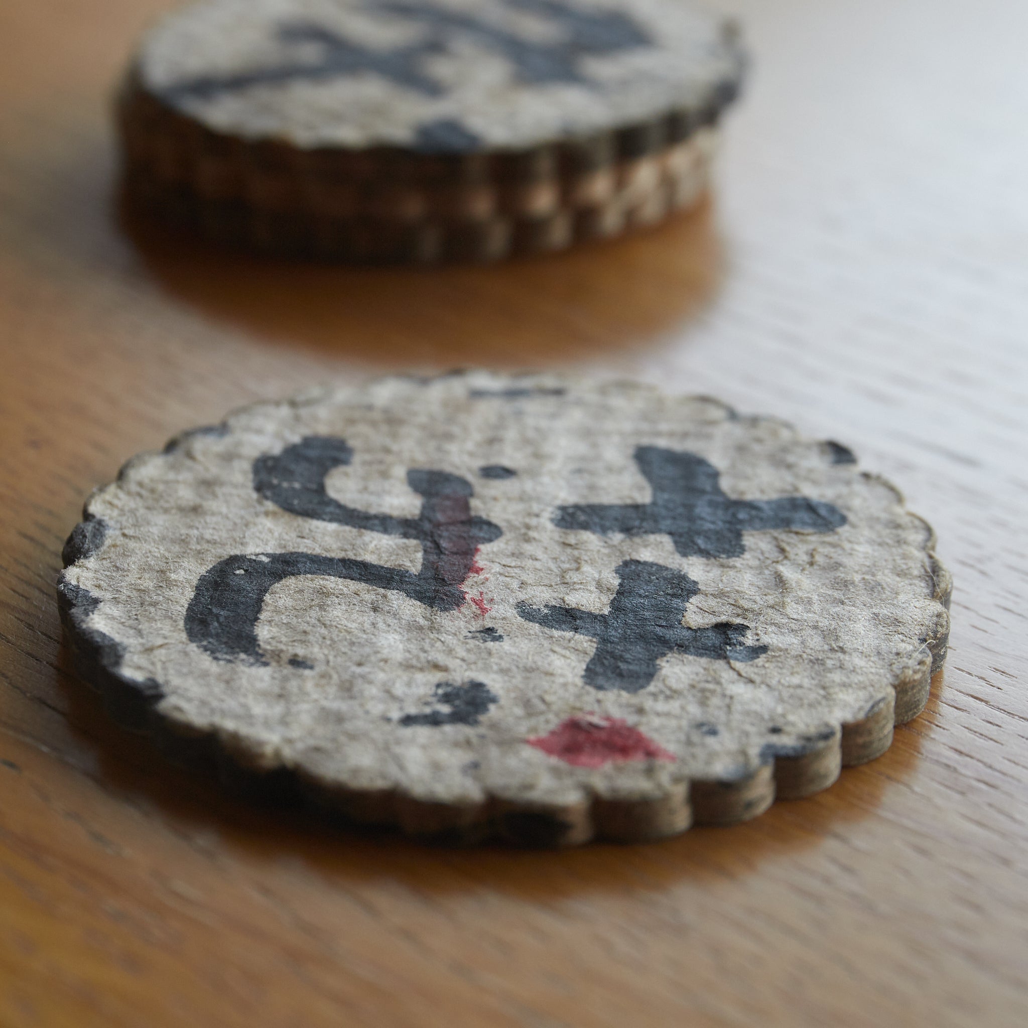 PLATILLO DE PAPEL VIEJO, Juego de 5, Edad Moderna Temprana(Siglos XVI–XIX)