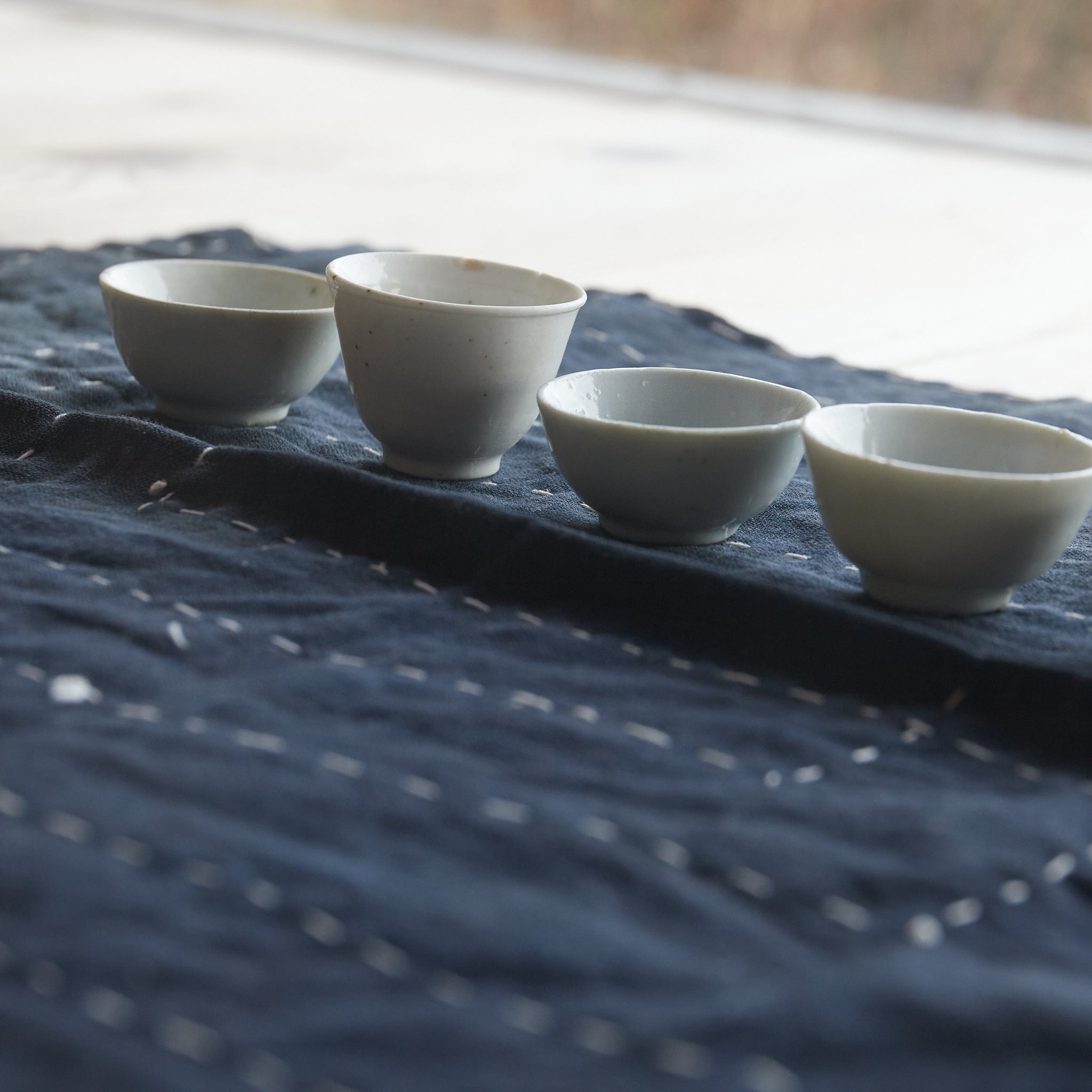 PAÑO DE TÉ PARA VIAJE VIEJO, b1, Período Meiji–Taisho(1868–1926 d. C.)