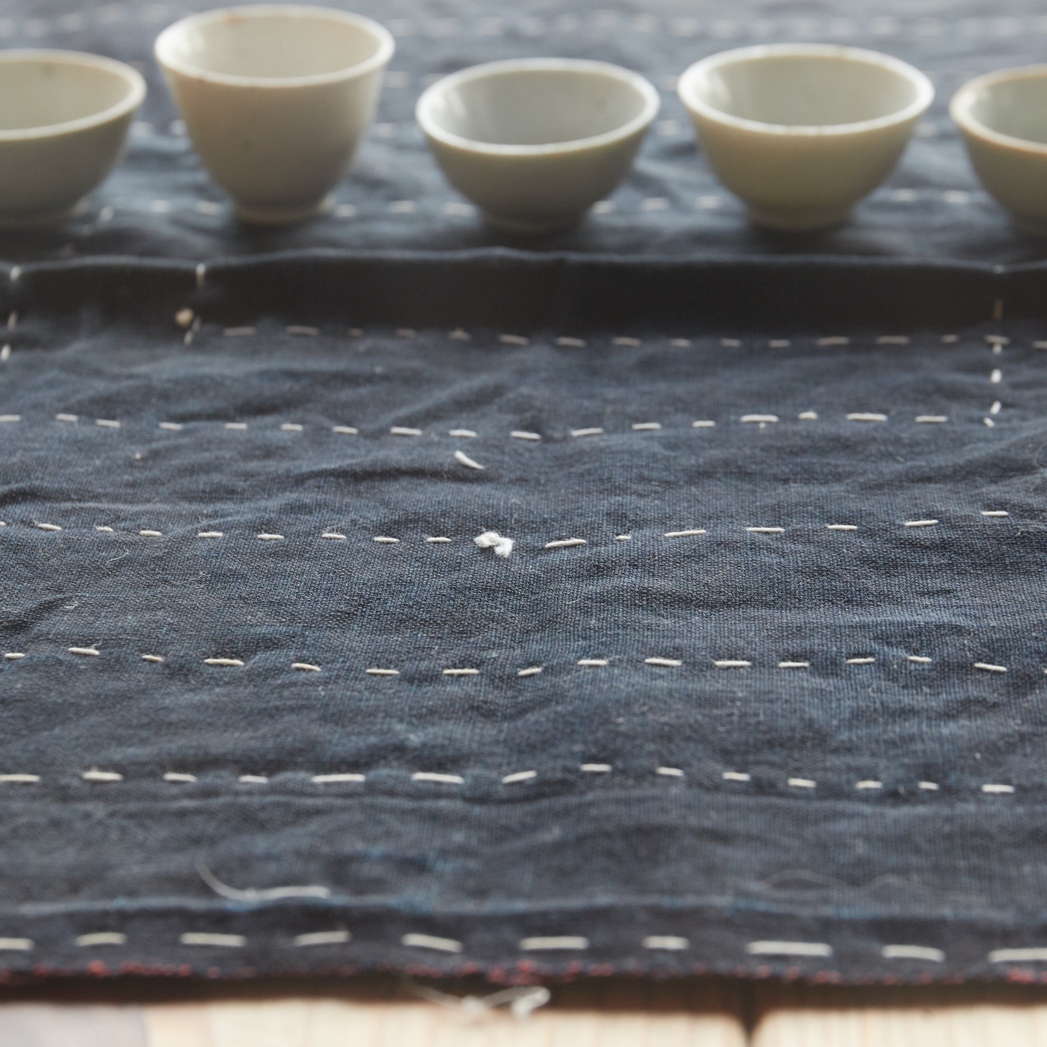 PAÑO DE TÉ PARA VIAJE VIEJO, b1, Período Meiji–Taisho(1868–1926 d. C.)