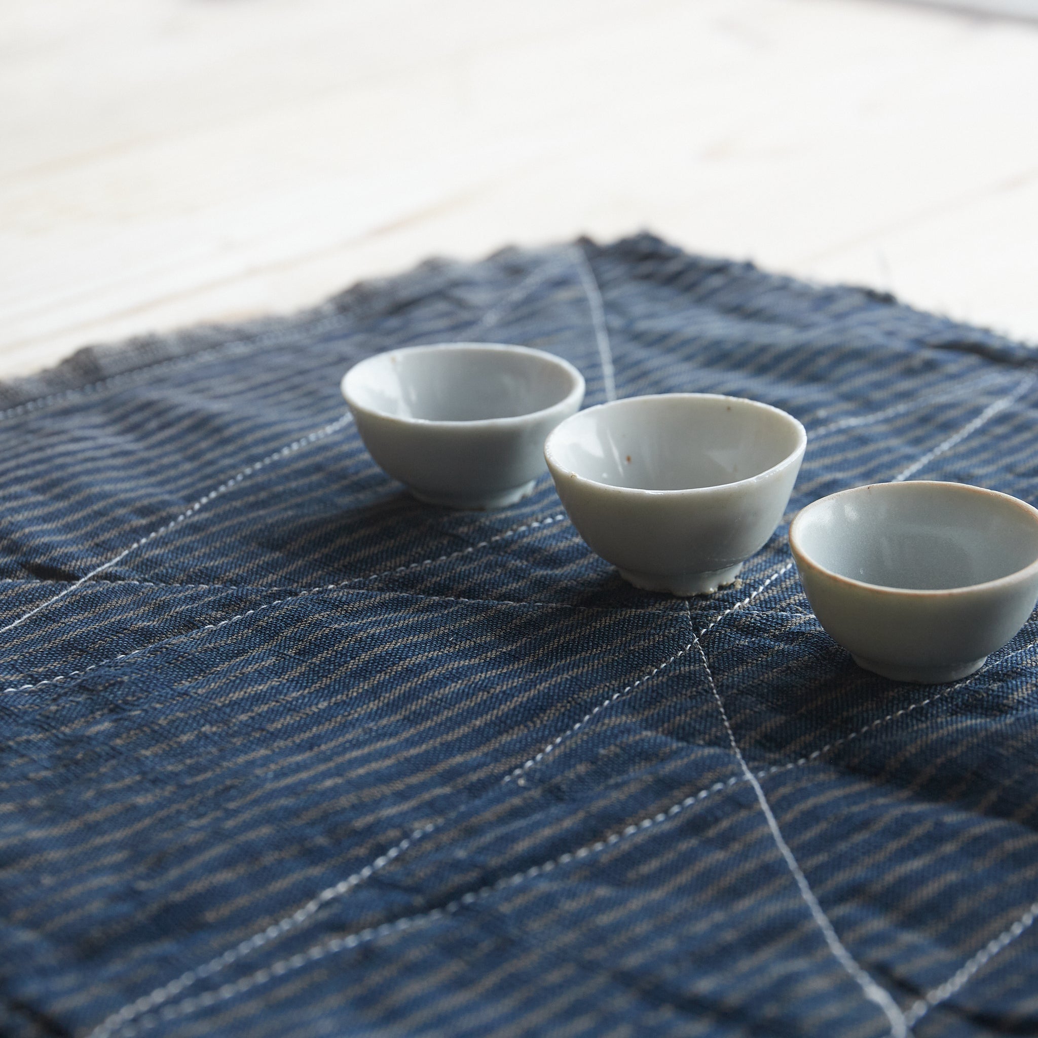 PAÑO DE TÉ PARA VIAJE VIEJO, b3, Período Meiji–Taisho(1868–1926 d. C.)