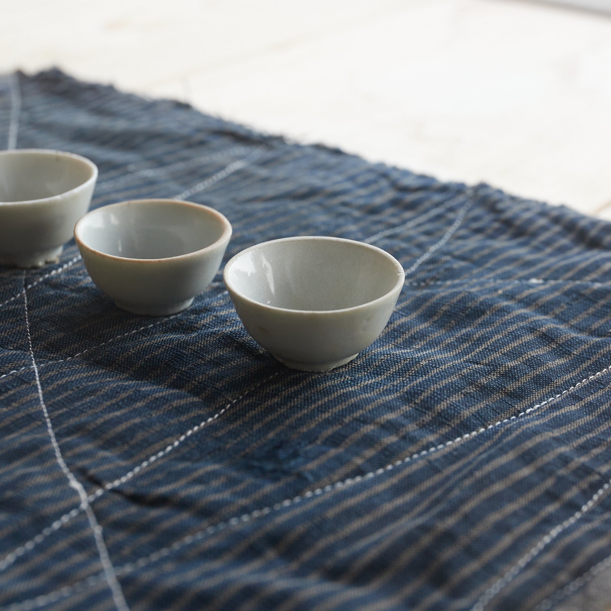PAÑO DE TÉ PARA VIAJE VIEJO, b3, Período Meiji–Taisho(1868–1926 d. C.)