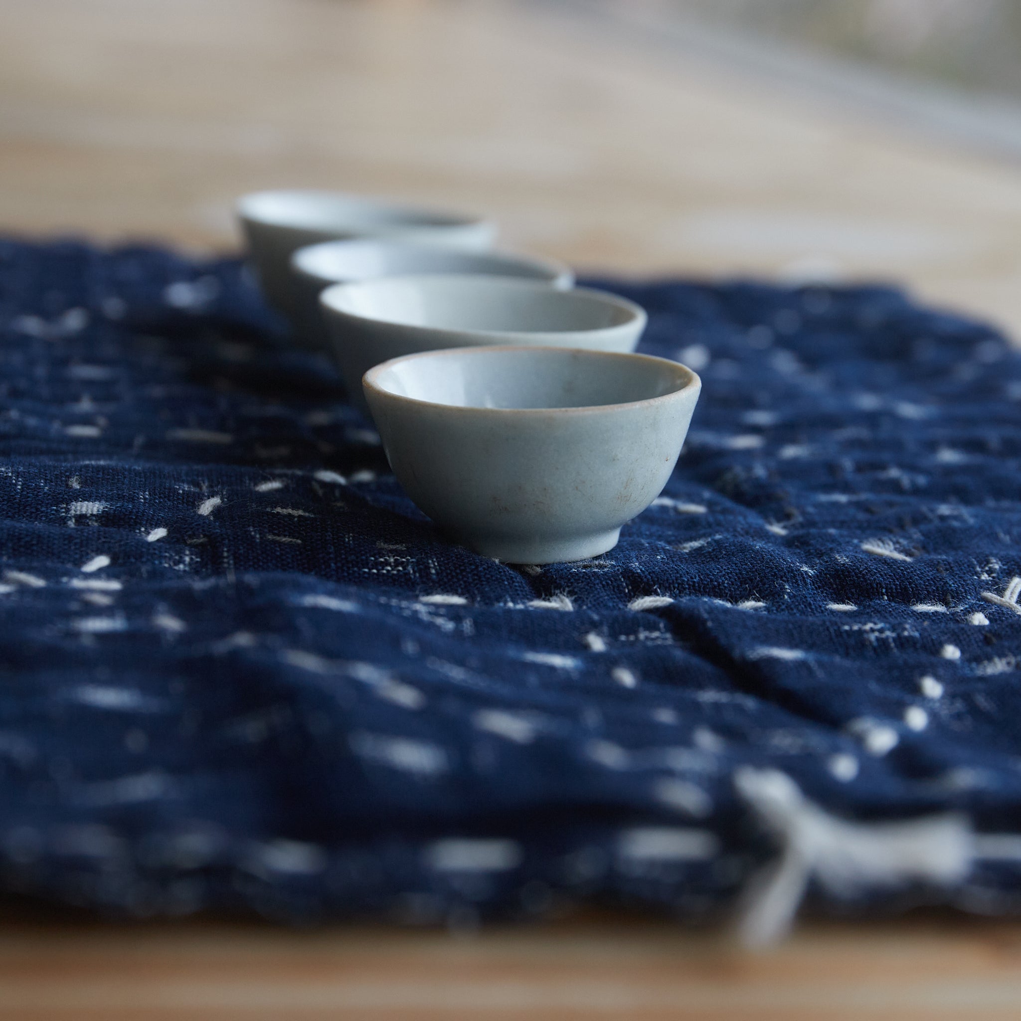 PAÑO DE TÉ PARA VIAJE VIEJO, b5, Período Meiji–Taisho(1868–1926 d. C.)