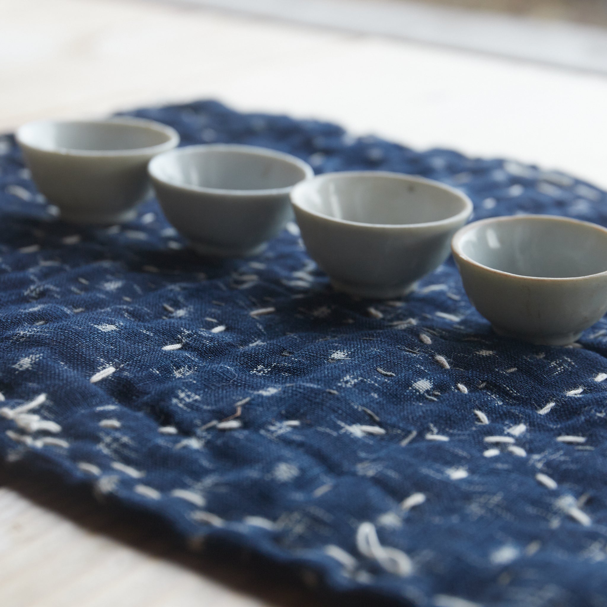 PAÑO DE TÉ PARA VIAJE VIEJO, b5, Período Meiji–Taisho(1868–1926 d. C.)