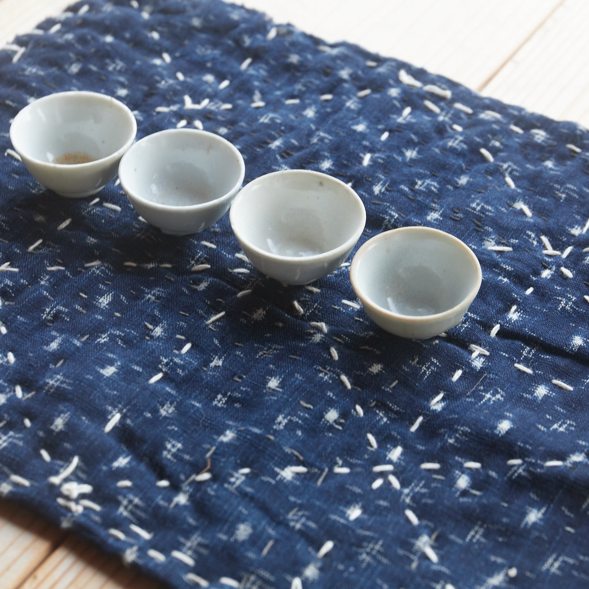 PAÑO DE TÉ PARA VIAJE VIEJO, b5, Período Meiji–Taisho(1868–1926 d. C.)