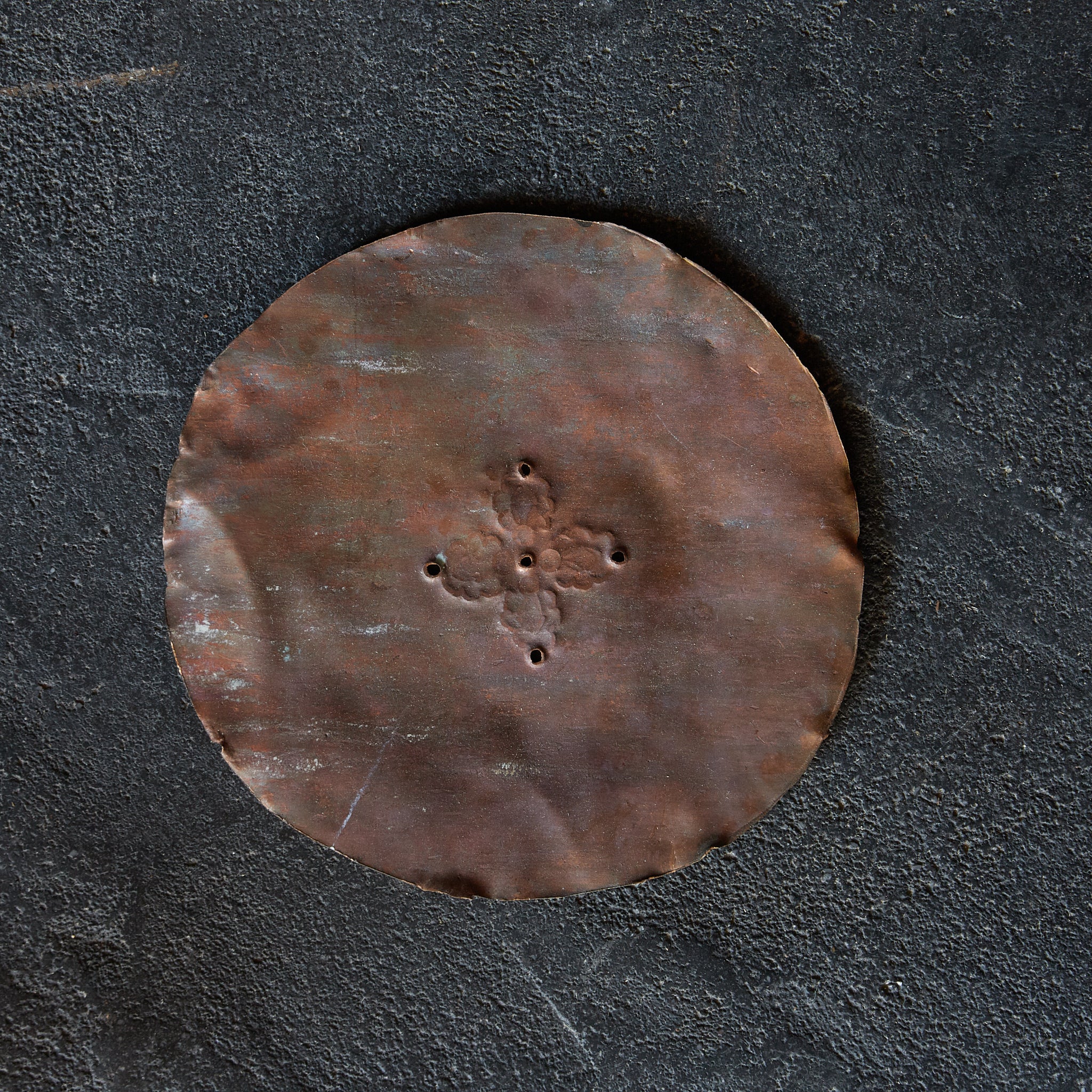 REDONDO DE PLACA DE COBRE, Mitate(portaincienso), Moderno(Siglos XIX–XX)