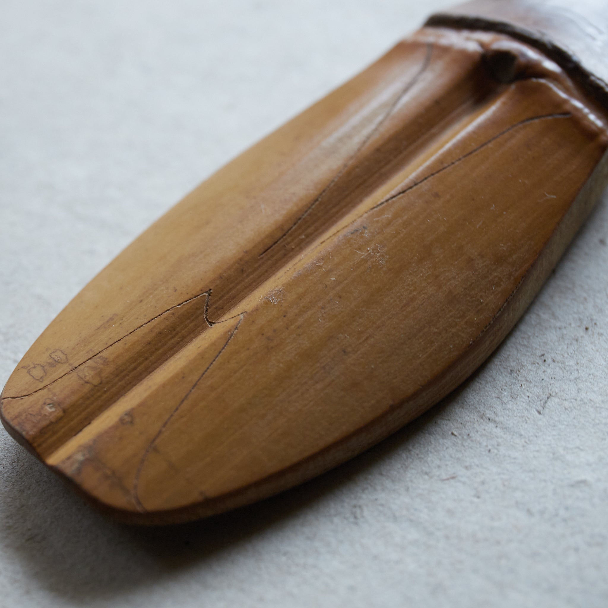 CICADA-SHAPED BAMBOO TEA SCOOP, Meiji Period(1868–1912CE)