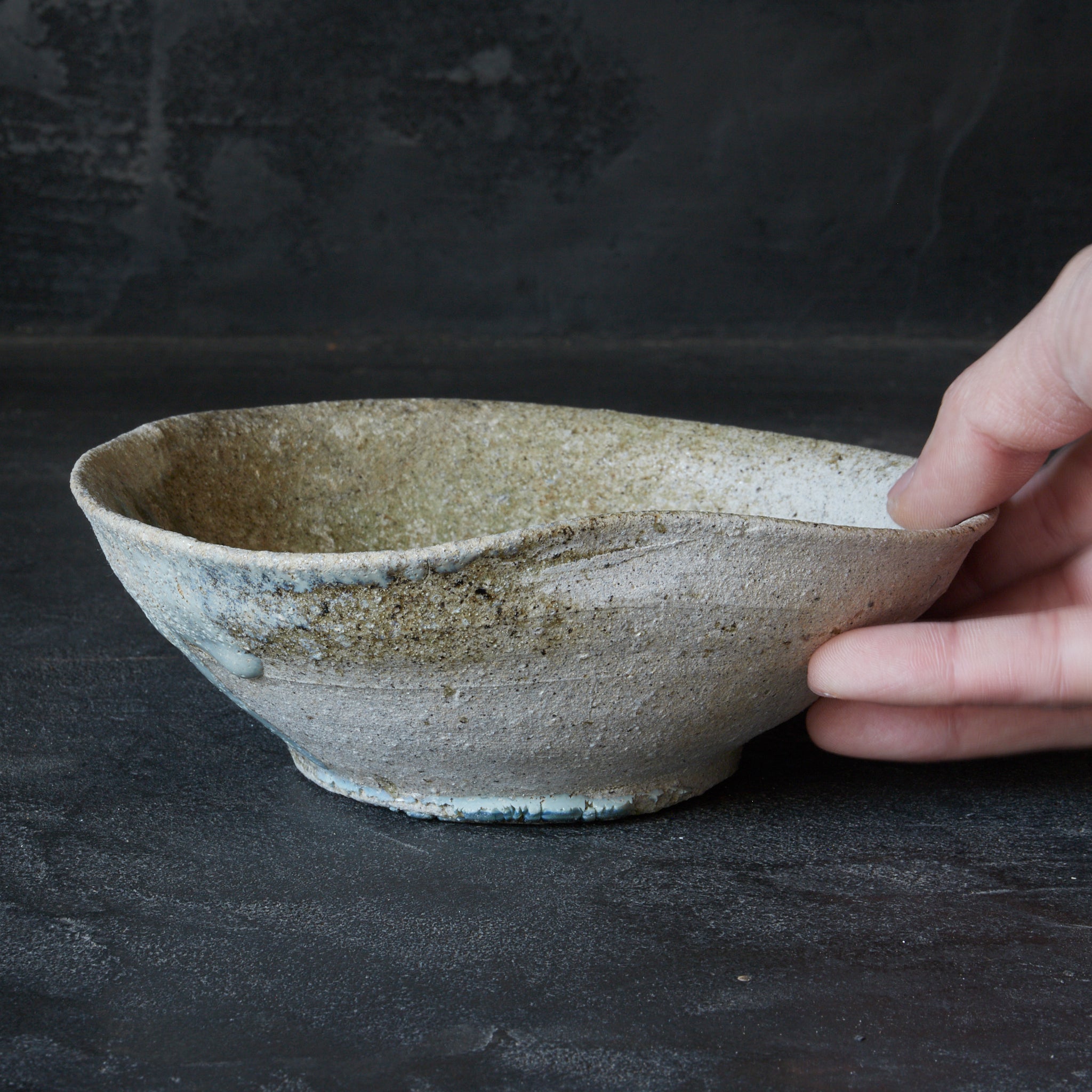 YAMACHAWAN(CUENCO DE MONTAÑA), Ko-Tokoname, con caja de madera, Período Heian–Kamakura(794–1333 d. C.)