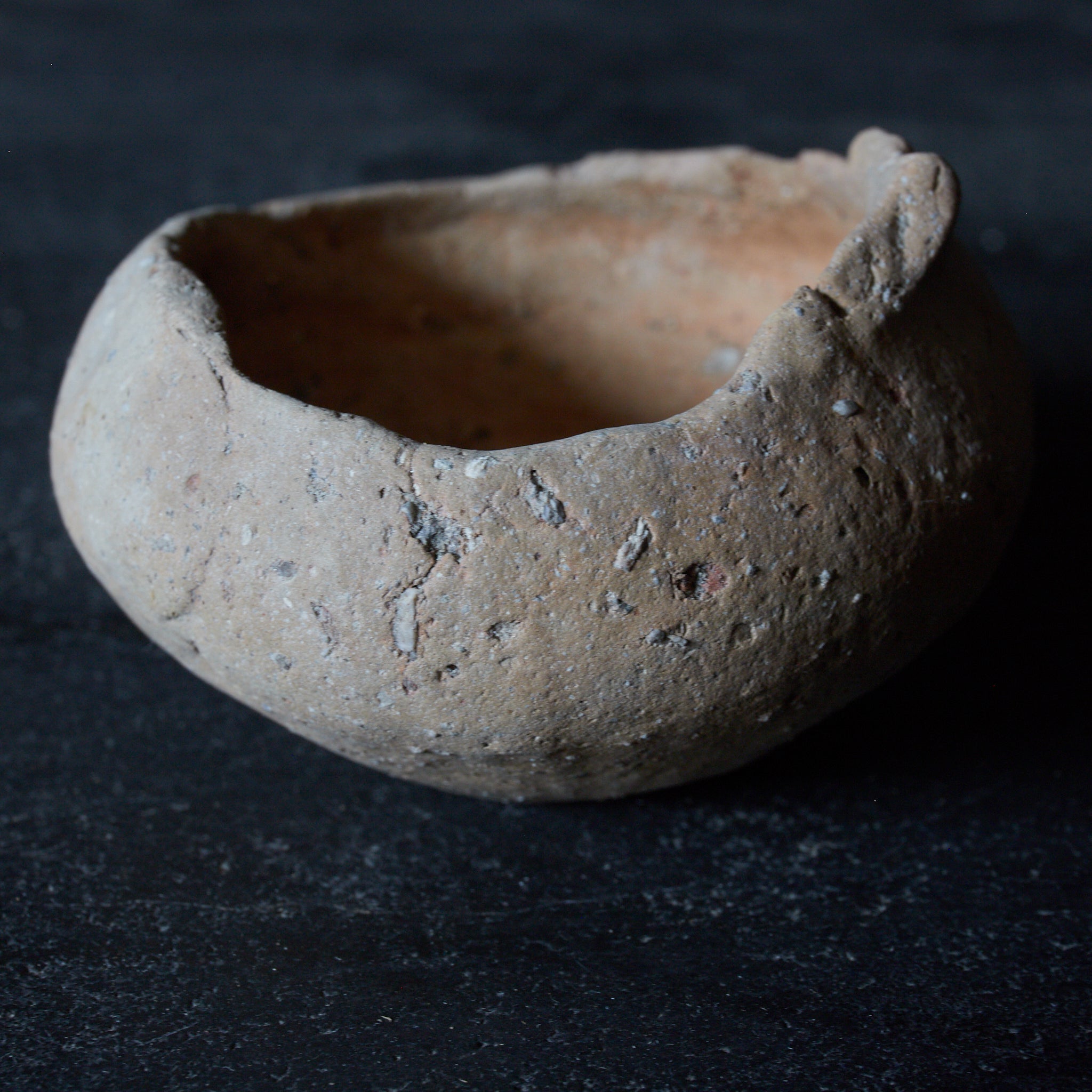 TINAJA DE BOCA ANCHA, Loza, Haji Ware, Período Yayoi–Kofun(300 a. C.–581 d. C.)