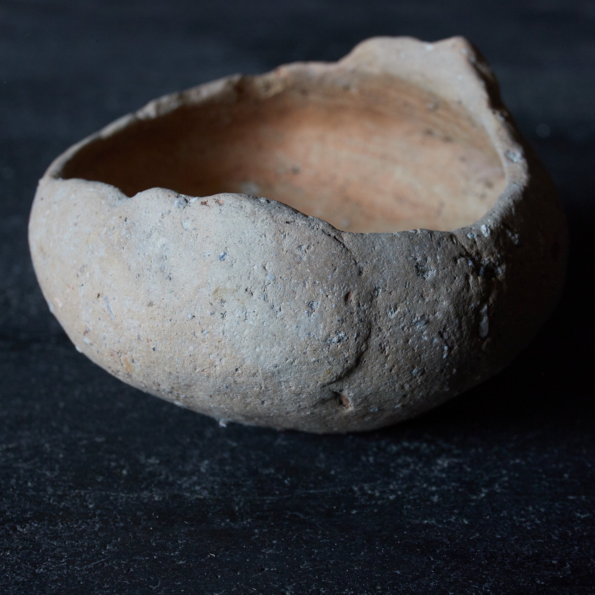 TINAJA DE BOCA ANCHA, Loza, Haji Ware, Período Yayoi–Kofun(300 a. C.–581 d. C.)