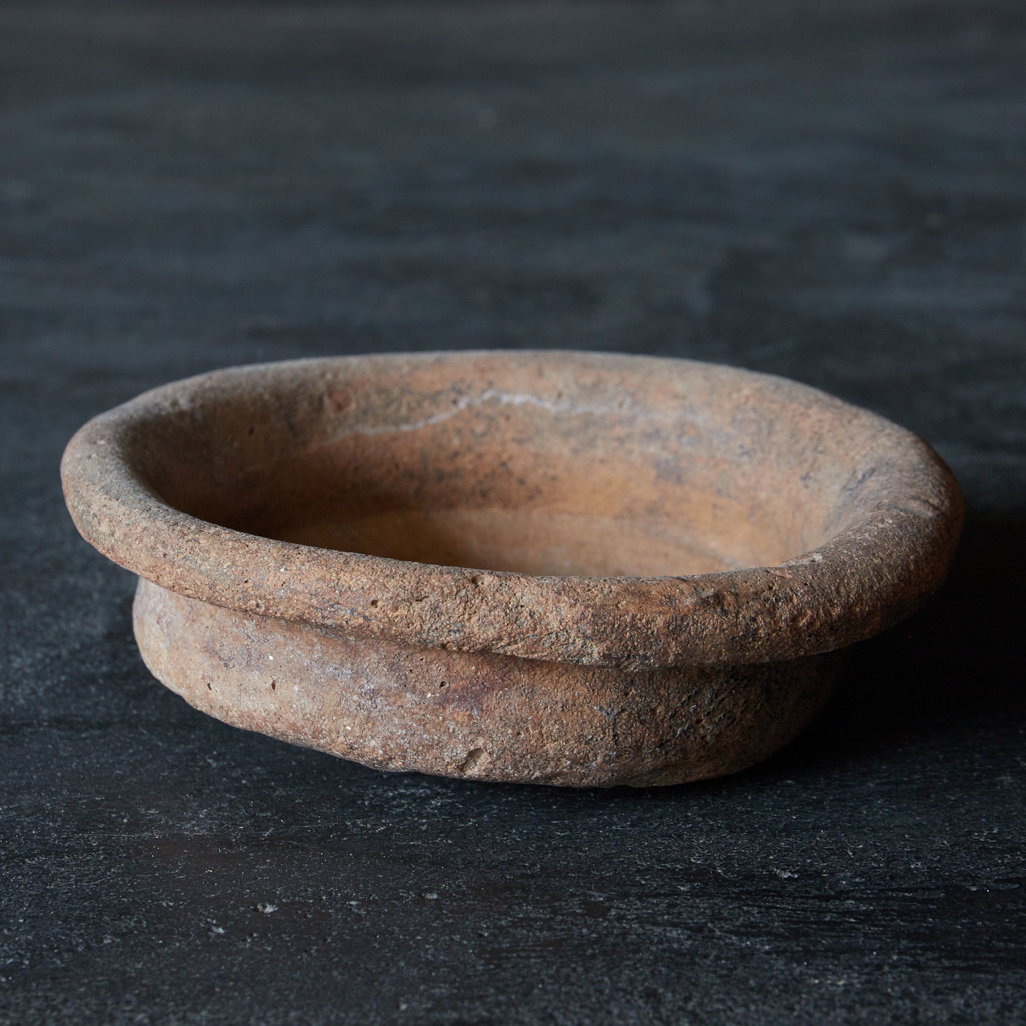 DISH, Ban Chiang Pottery with Incised Design, Prehistoric(Before the 3rd century)