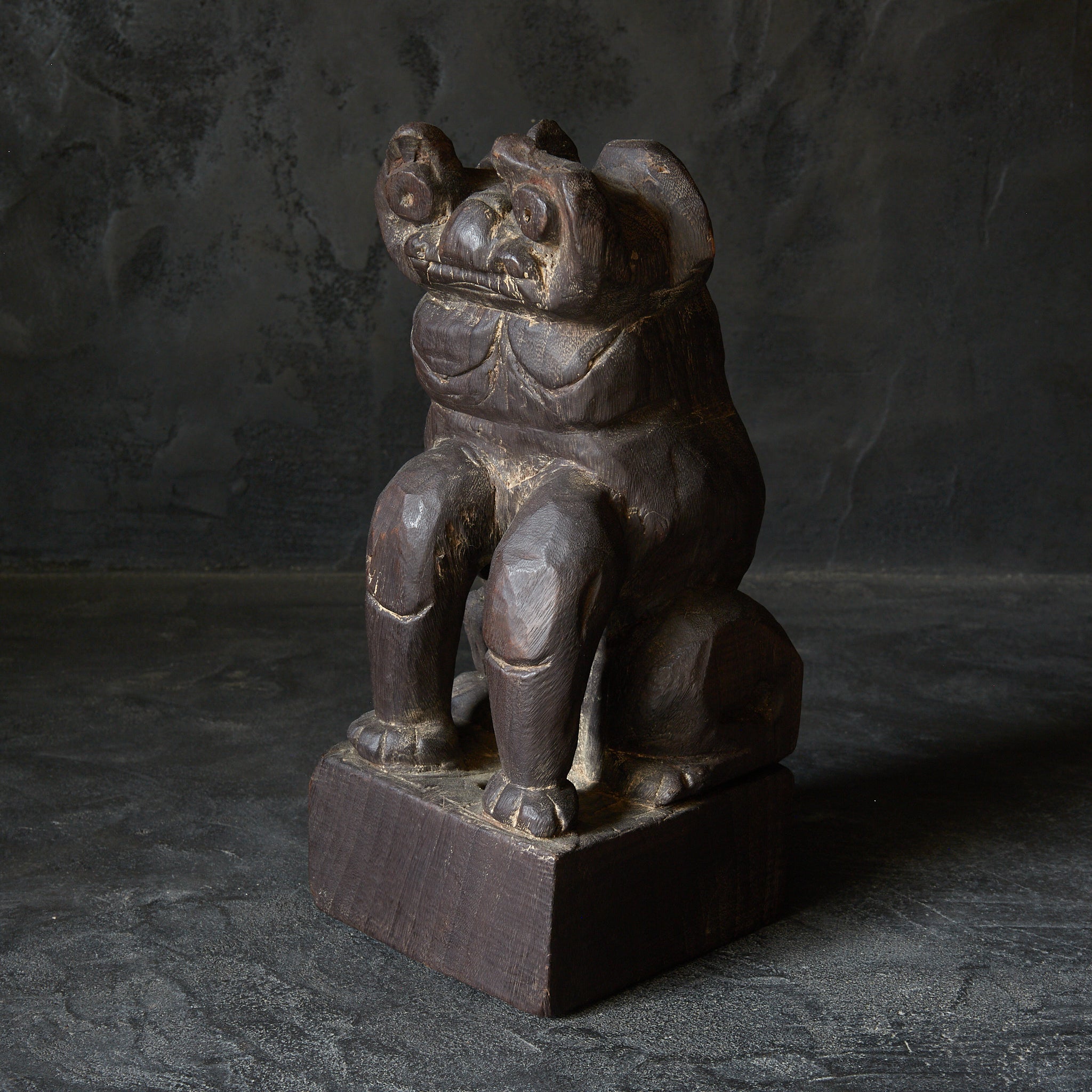 LÖWENSTATUE, Paar, Edo-Zeit(1603–1867 n. Chr.)