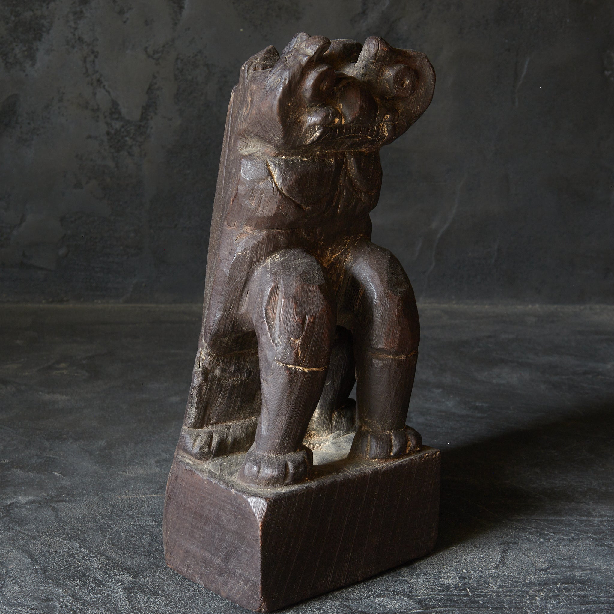 LÖWENSTATUE, Paar, Edo-Zeit(1603–1867 n. Chr.)