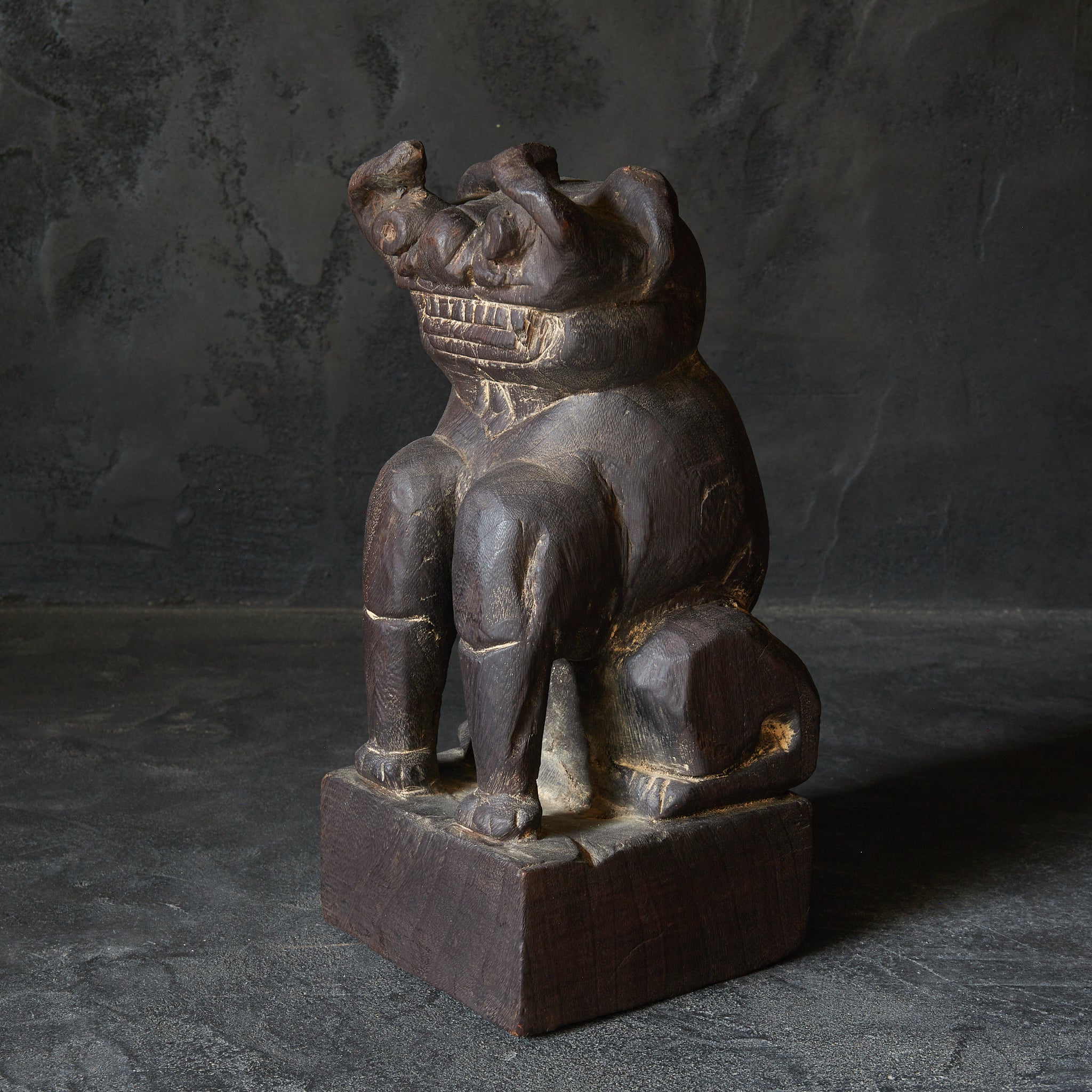 LÖWENSTATUE, Paar, Edo-Zeit(1603–1867 n. Chr.)