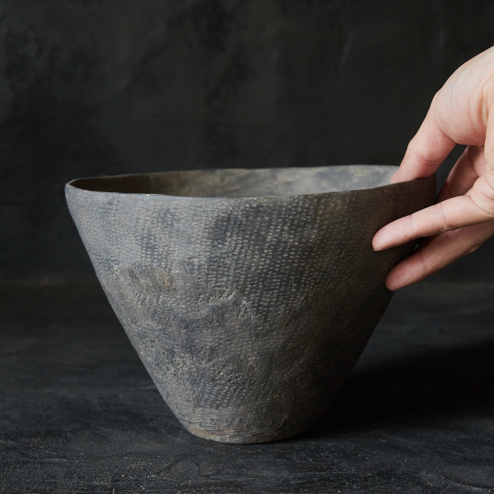 BOWL, Earthenware, Jomon Period(10000–300BCE)