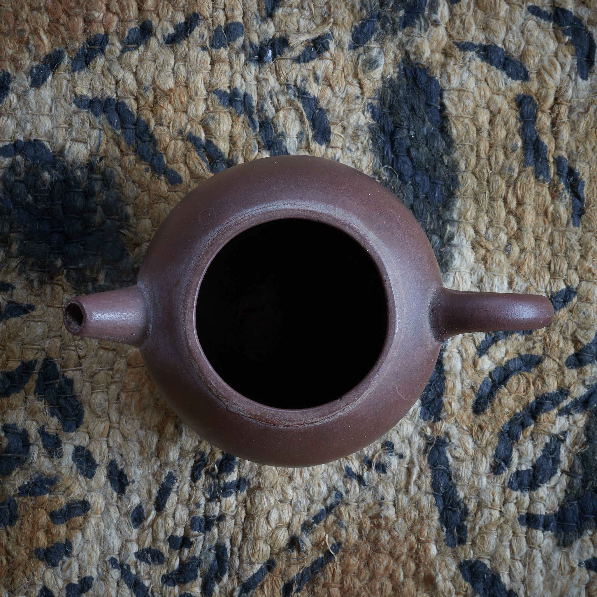 清代 朱泥急須 具輪珠(ぐりんだま)(1616–1911CE)