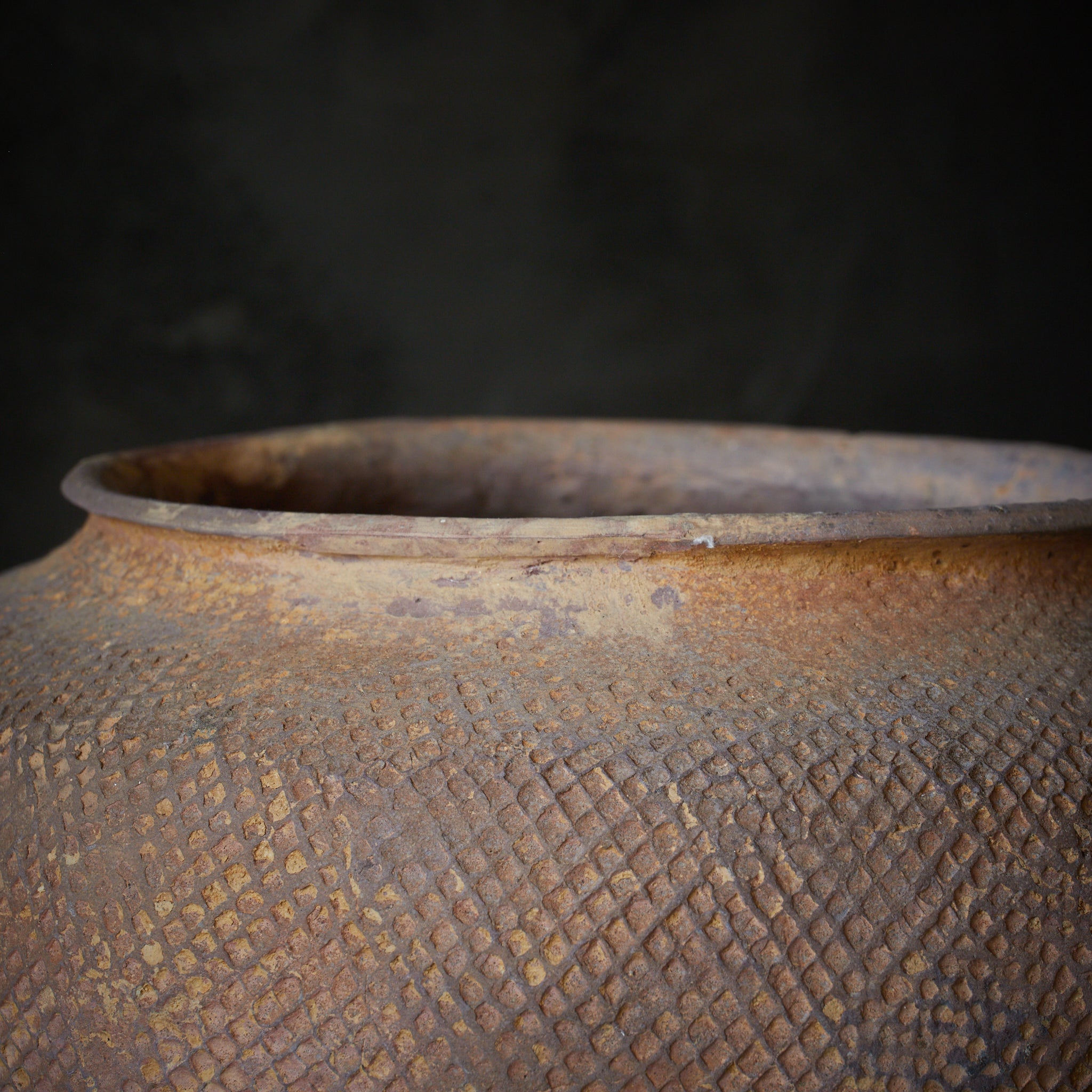 POT MET STEMPELDECOR, Lente en Strijdende Staten(770–221 v.Chr.)