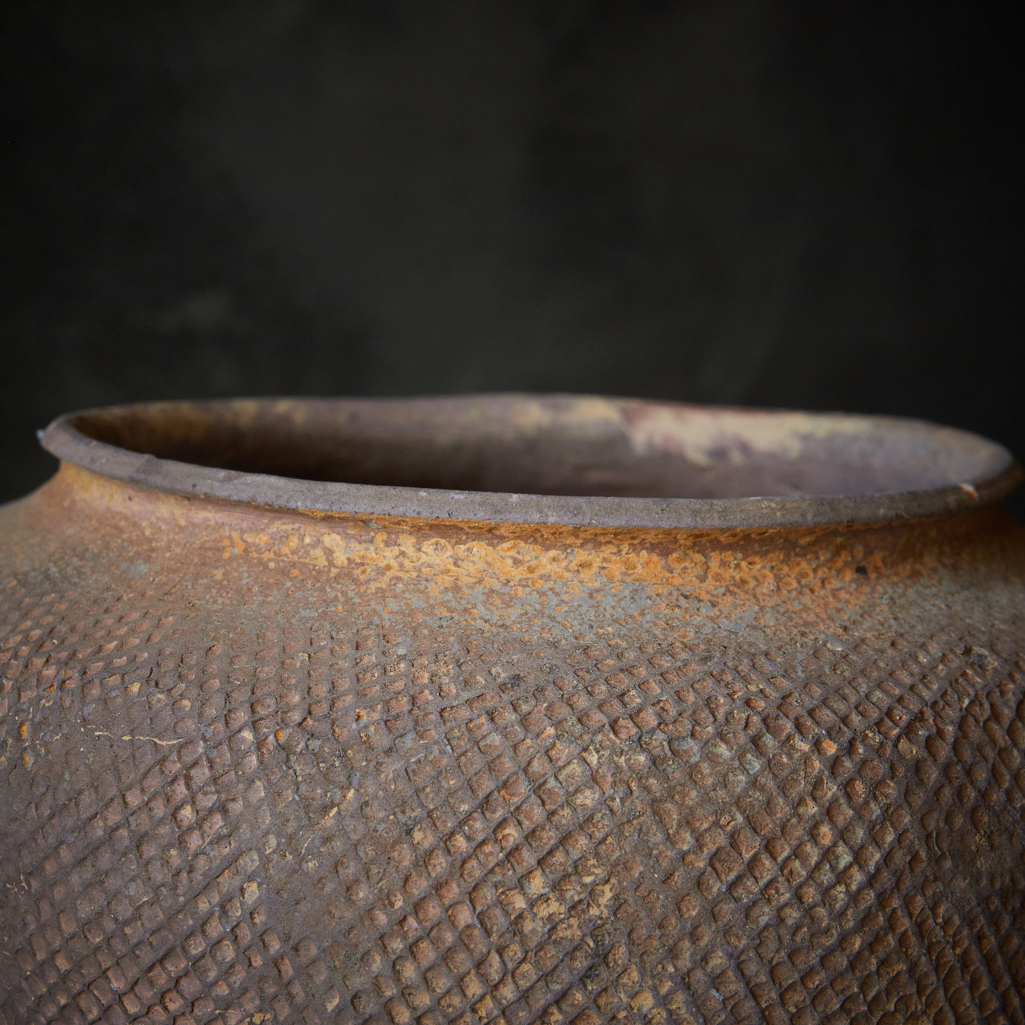 POT MET STEMPELDECOR, Lente en Strijdende Staten(770–221 v.Chr.)