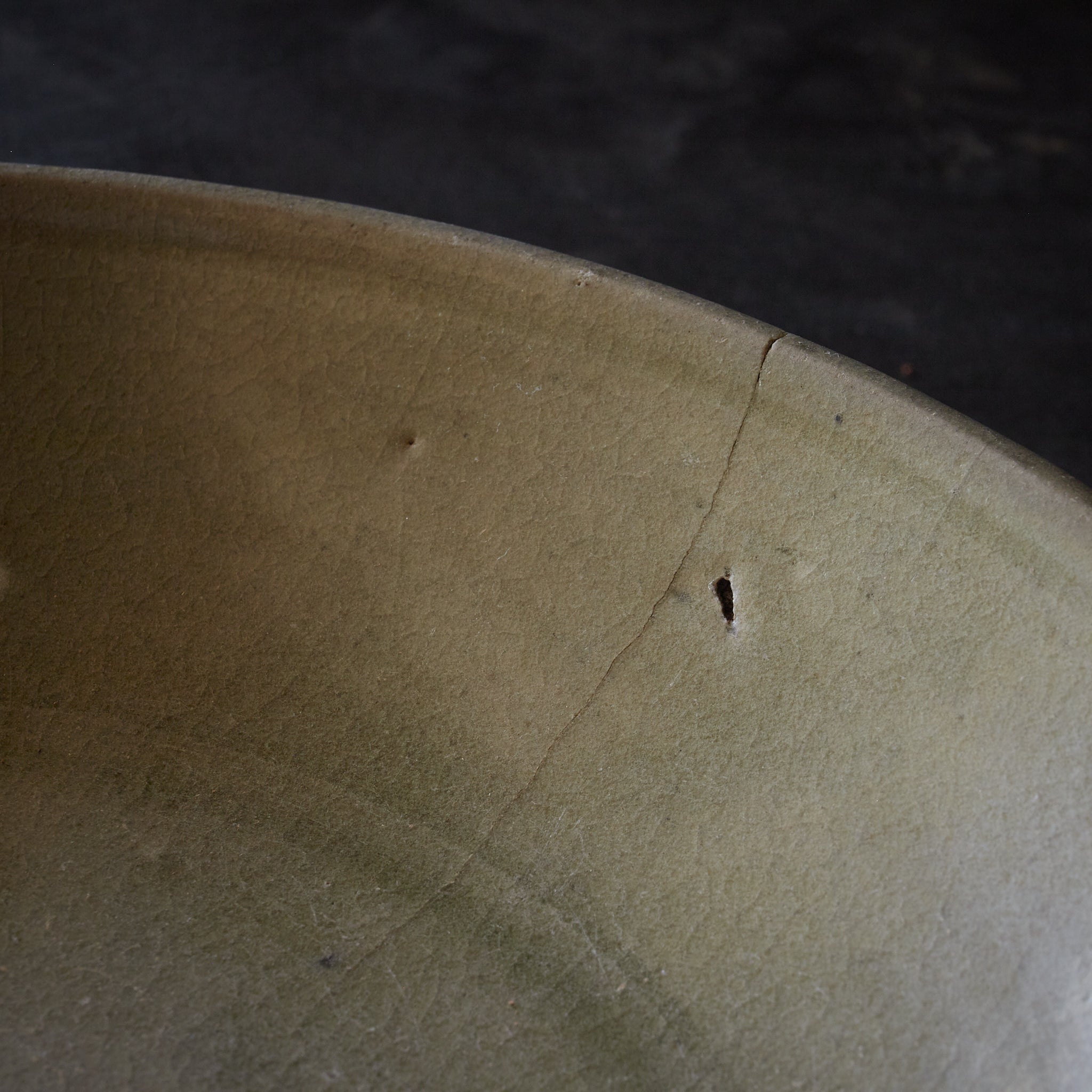 PLATO GRANDE, horno Longquan, Dinastía Ming(1368–1644 d. C.)