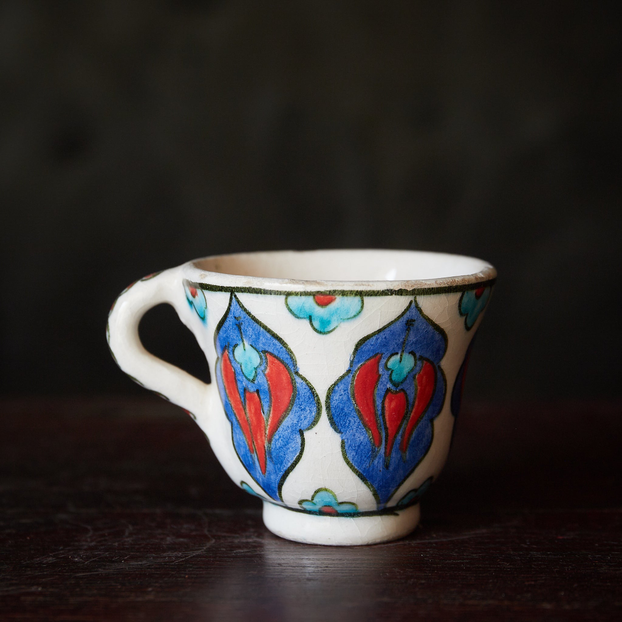 DEMITASSE-TASSE, Türkisch, 19. Jh., Frühe Neuzeit(16.–19. Jahrhundert)