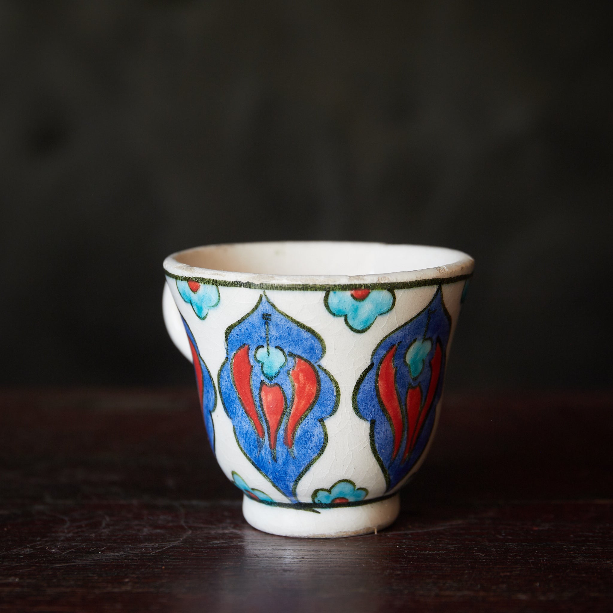 DEMITASSE-TASSE, Türkisch, 19. Jh., Frühe Neuzeit(16.–19. Jahrhundert)