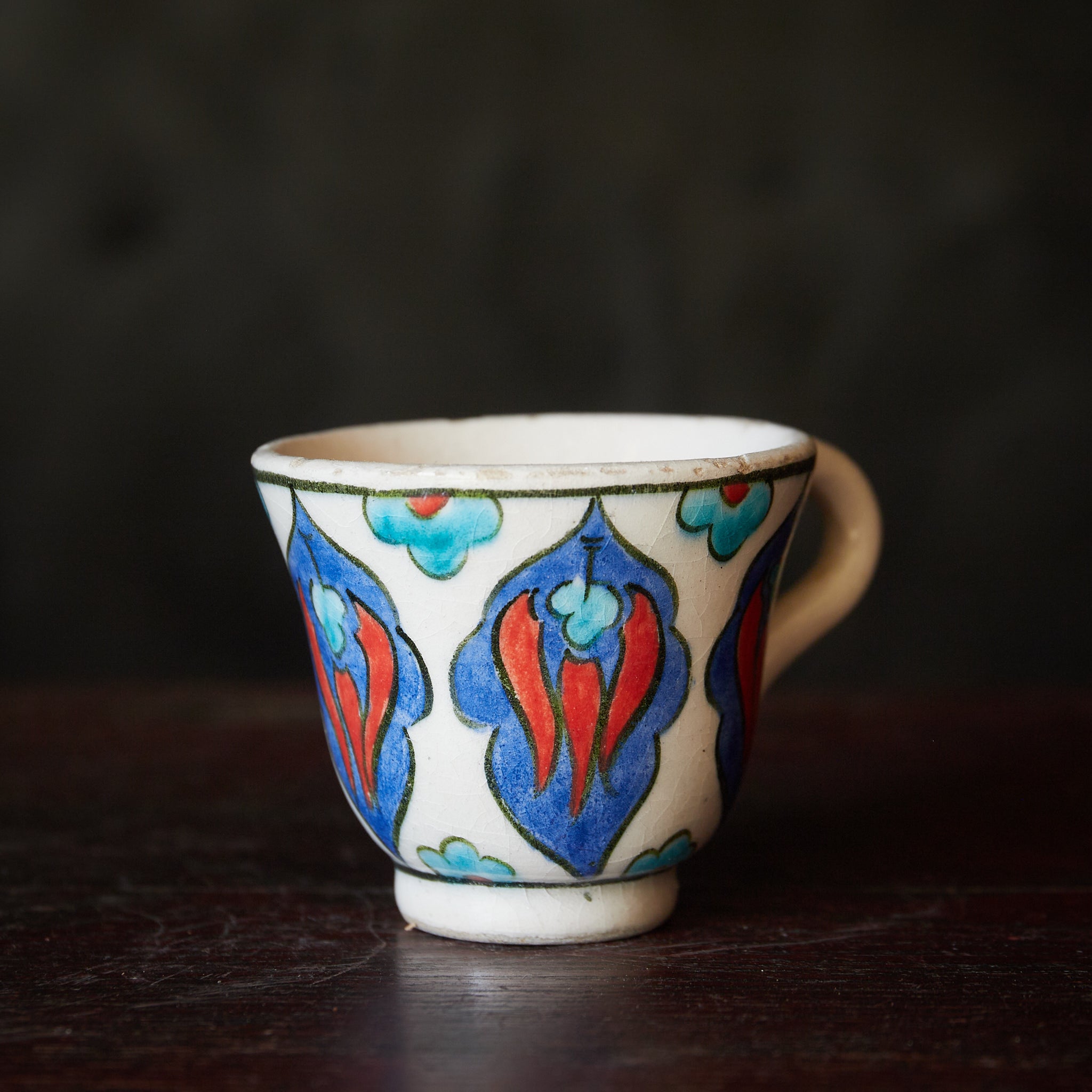 DEMITASSE-TASSE, Türkisch, 19. Jh., Frühe Neuzeit(16.–19. Jahrhundert)