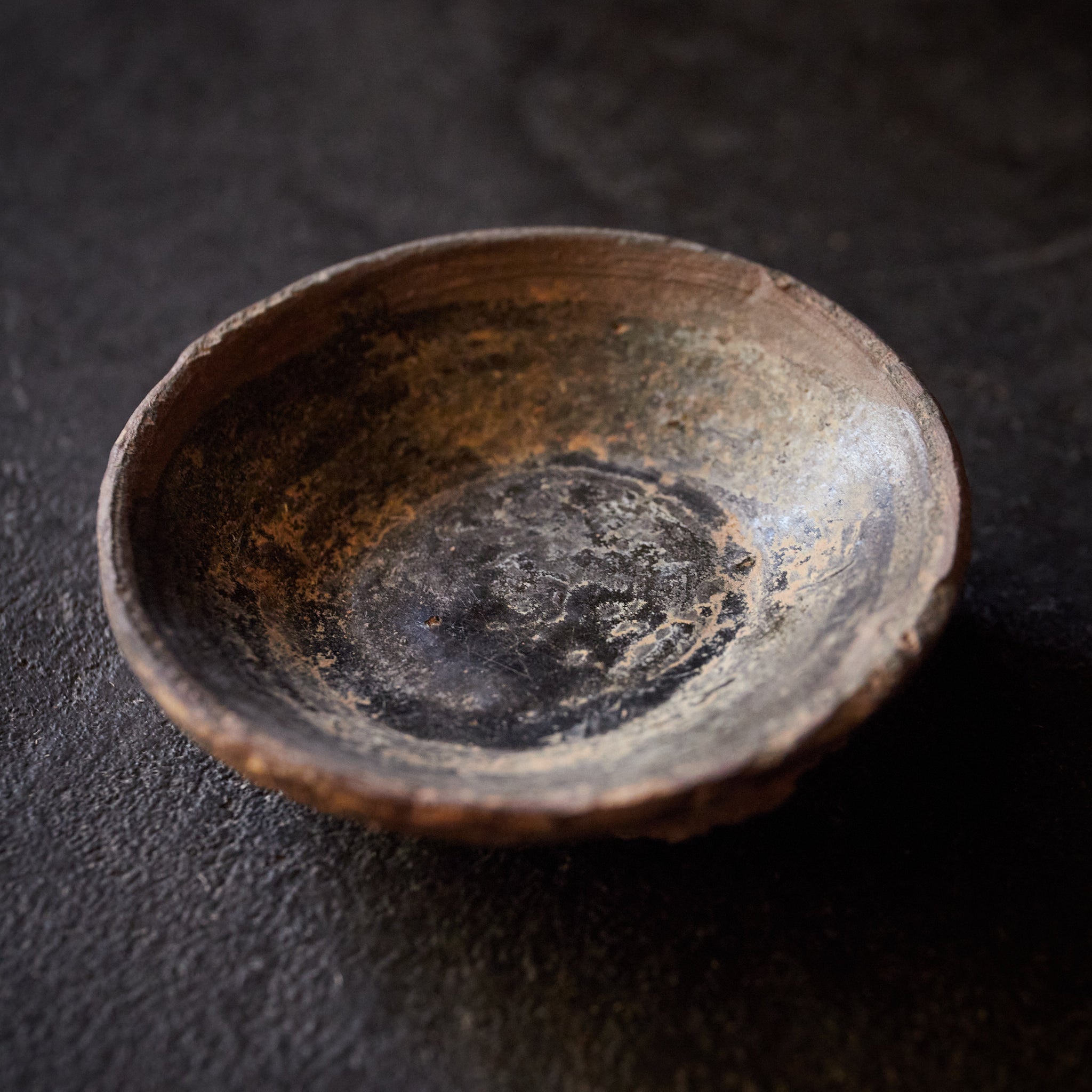 SAKE-BECHER, Braun glasiert, Khmer-Dynastie, Mittelalter(12.–16. Jahrhundert)
