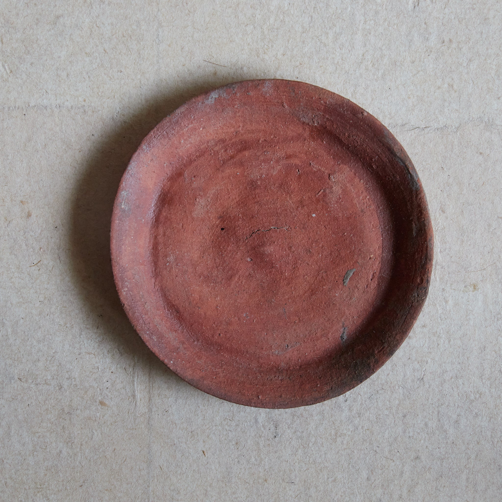 ASSIETTE À DESSERT, Bizen, ensemble de 5, Période Meiji–Taisho(1868–1926 apr. J.-C.)