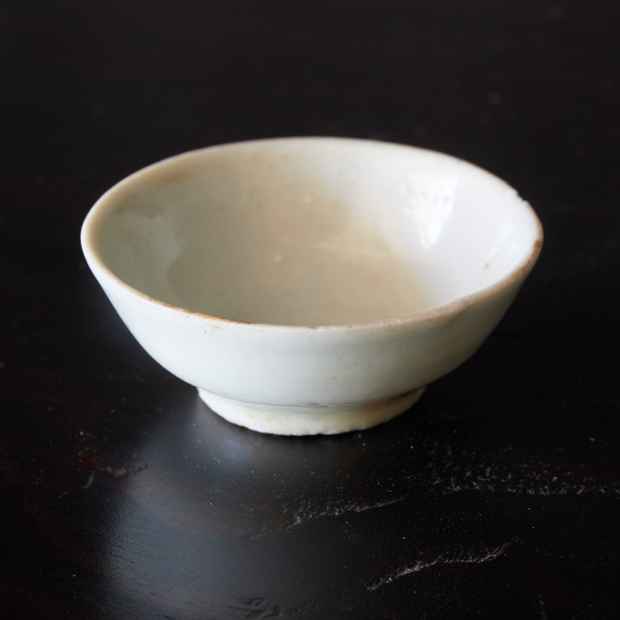 TAZA PARA SENCHA, Porcelana blanca, juego de 8, Dinastía Ming(1368–1644 d. C.)