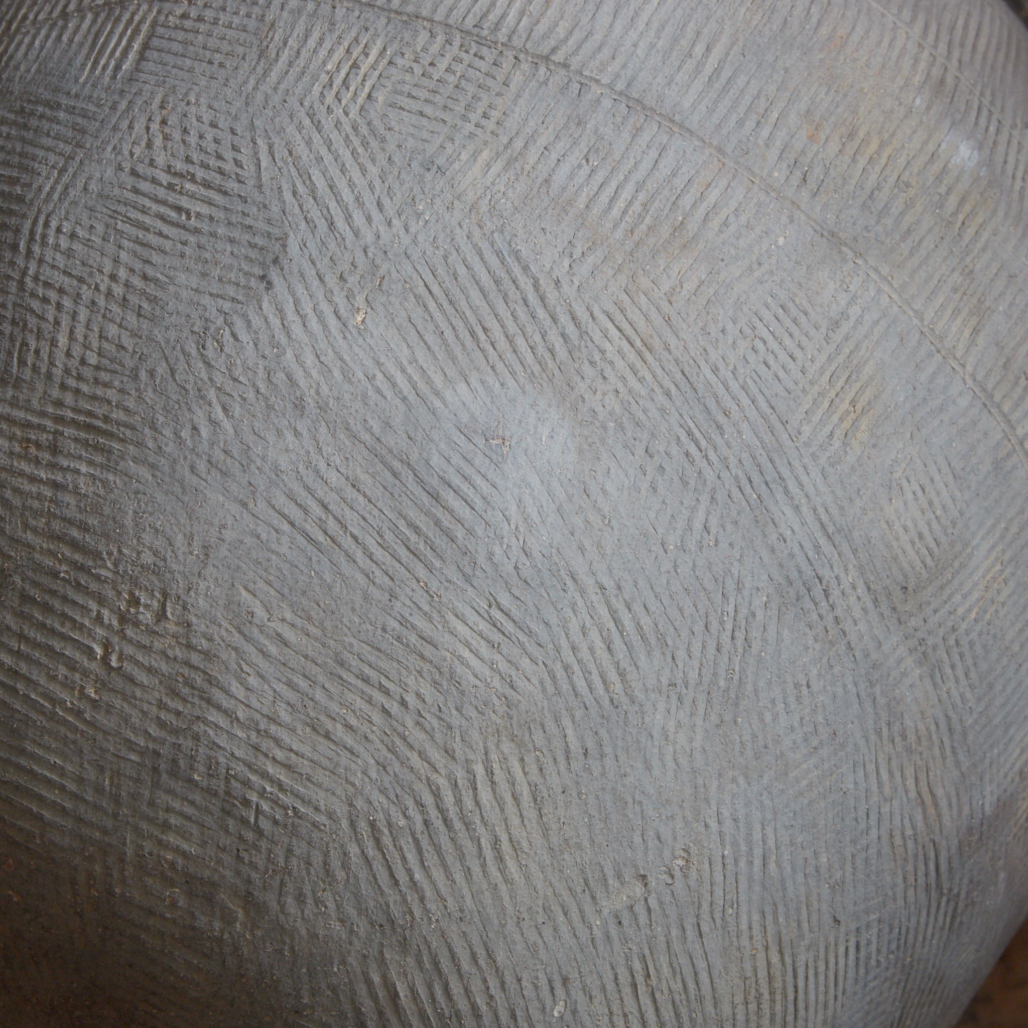 JARRA, Suzu, con diseño impreso, Período Kamakura(1185–1333 d. C.)
