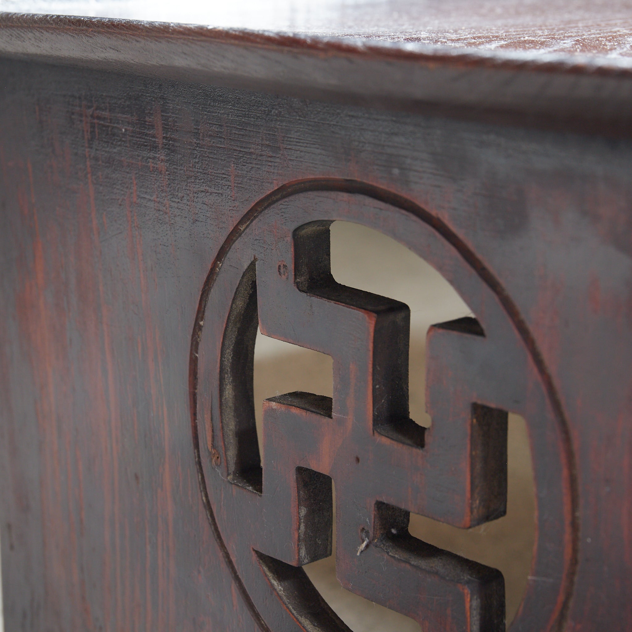 HAEJU-BAN, Calado con diseño de esvástica, Dinastía Joseon(1392–1897 d. C.)