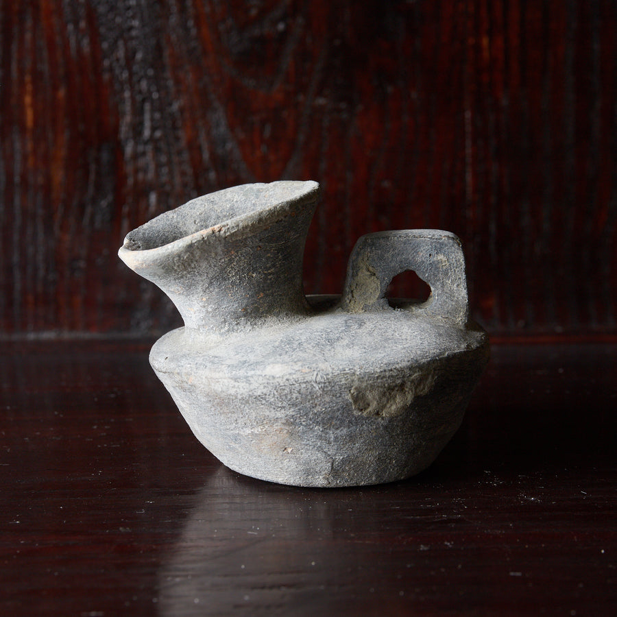 奈良–平安時代 須恵器 平瓶(710–1185CE)