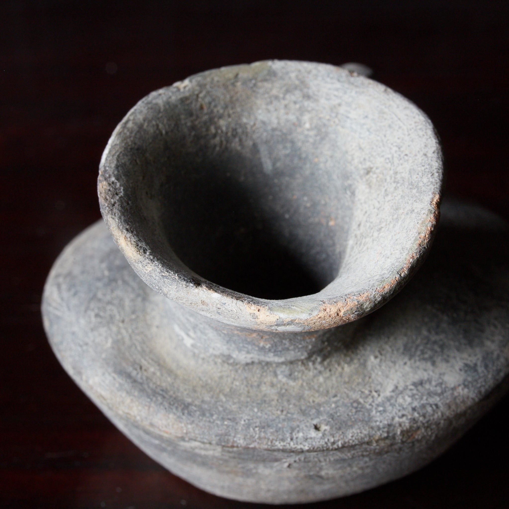 BOTELLA PLANA, Cerámica Sue, Período Nara–Heian(710–1185 d. C.)
